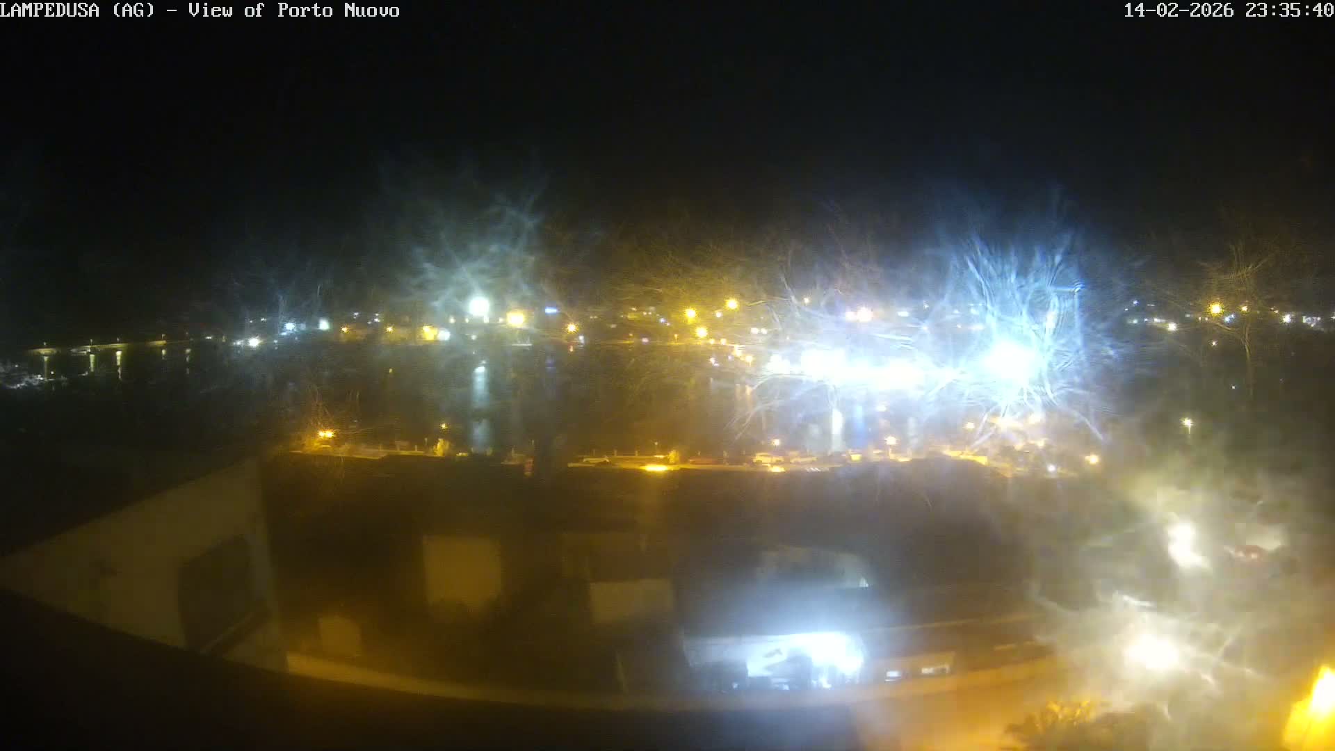 Lampedusa, Port of Nouvo Live Cam - Agrigento, Sicily, Italy
