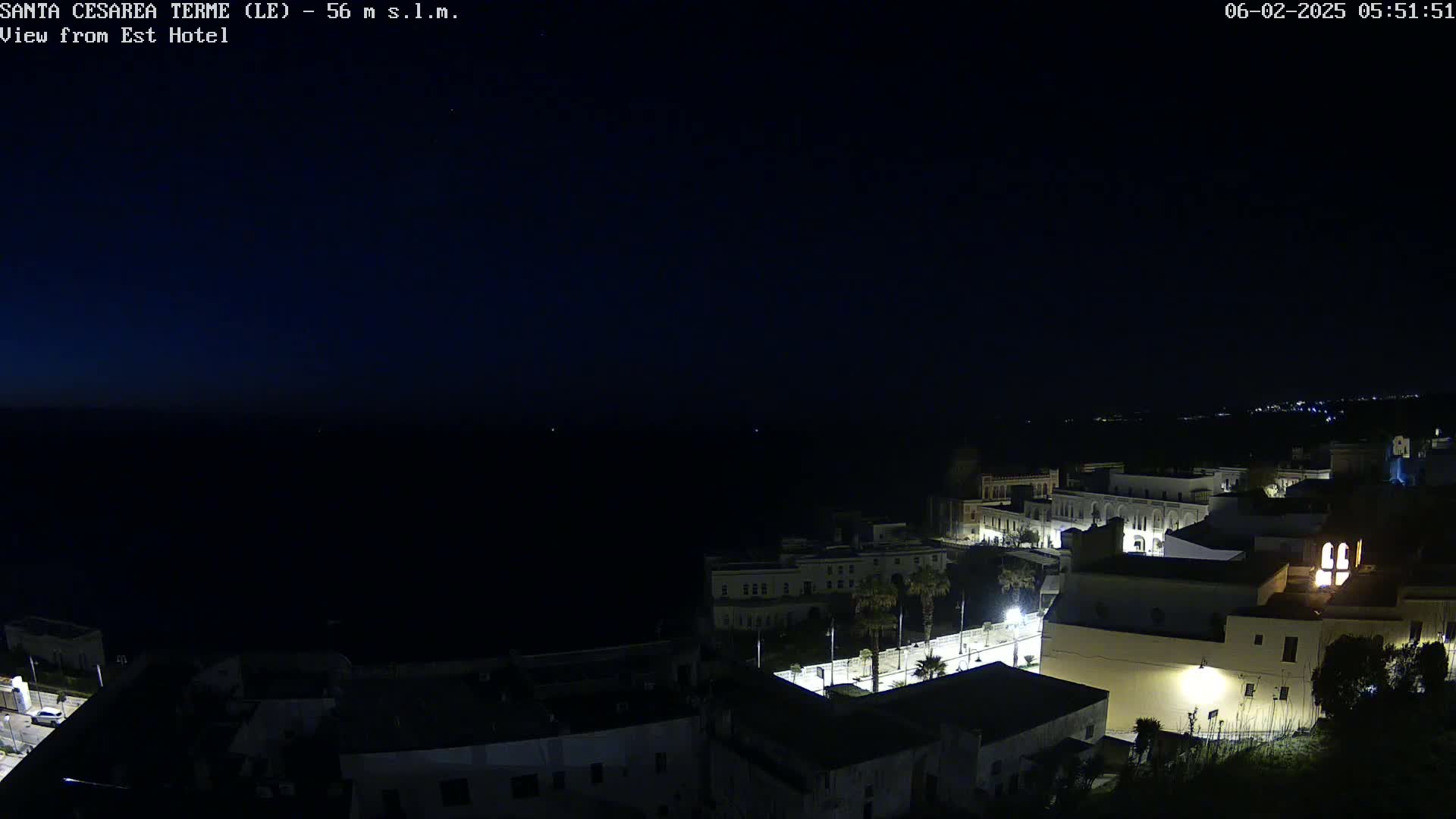 Santa Cesarea Terme, Strait of Otranto Live Cam - Lecce, Apulia, Italy