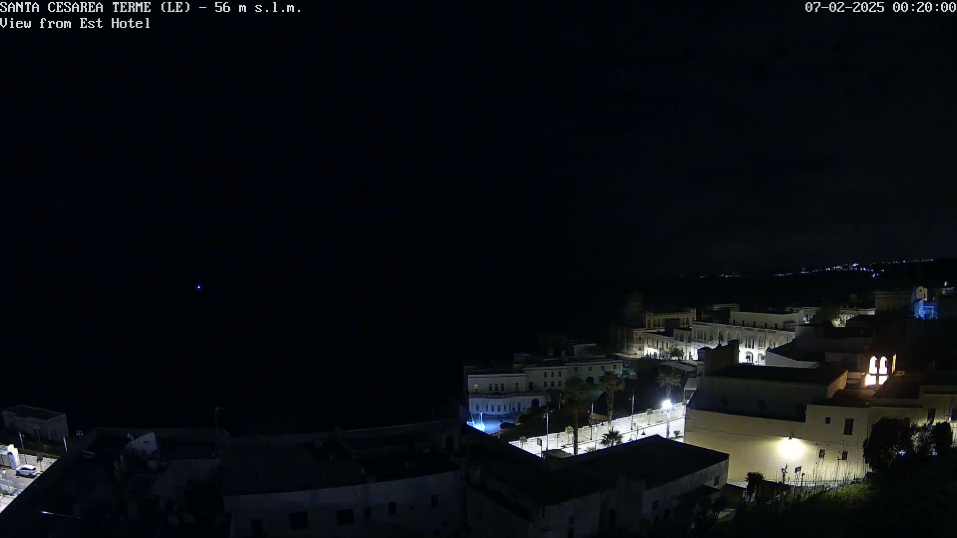 Santa Cesarea Terme, Strait of Otranto Live Cam - Lecce, Apulia, Italy