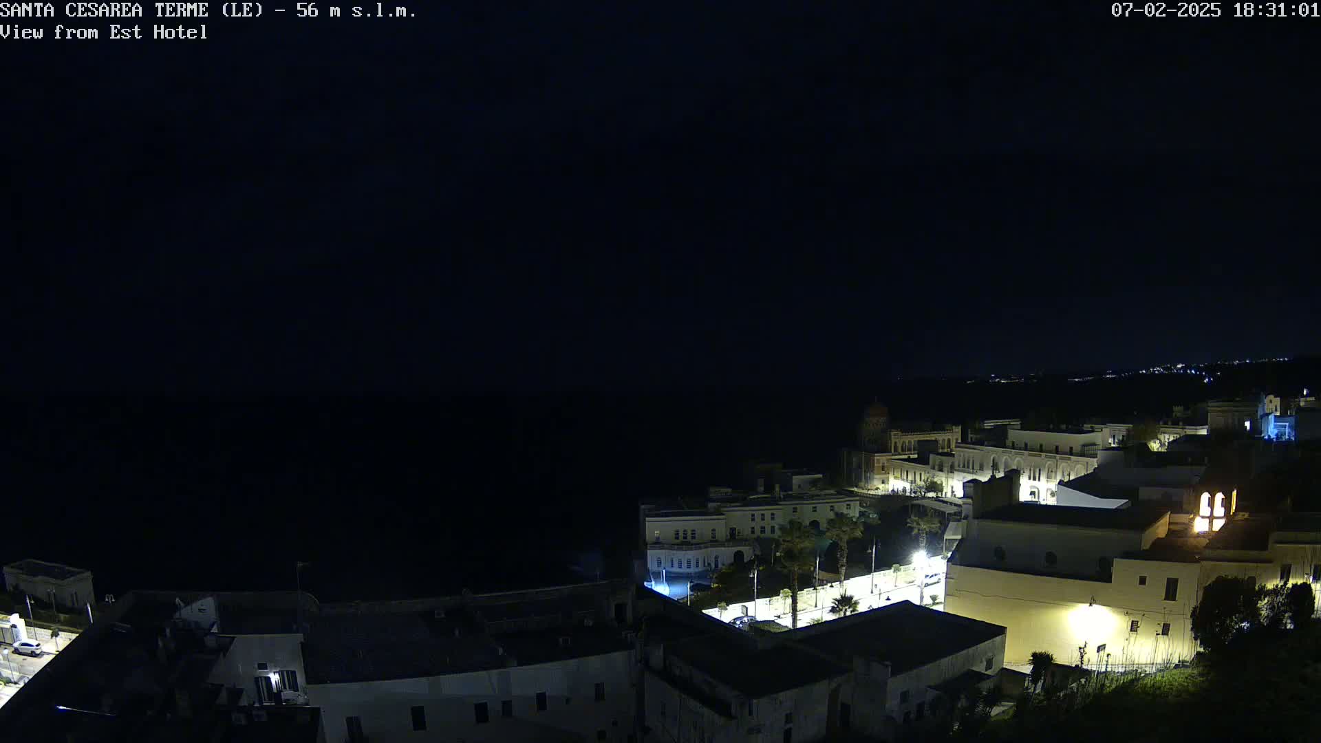 Santa Cesarea Terme, Strait of Otranto Live Cam - Lecce, Apulia, Italy