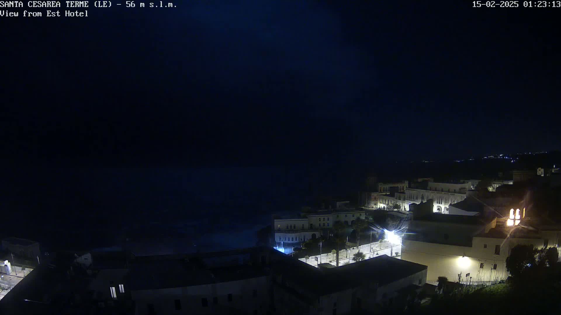Santa Cesarea Terme, Strait of Otranto Live Cam - Lecce, Apulia, Italy