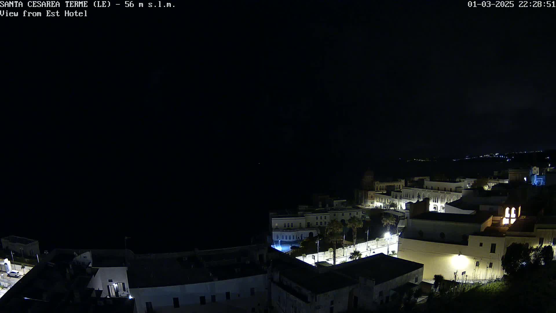 Santa Cesarea Terme, Strait of Otranto Live Cam - Lecce, Apulia, Italy