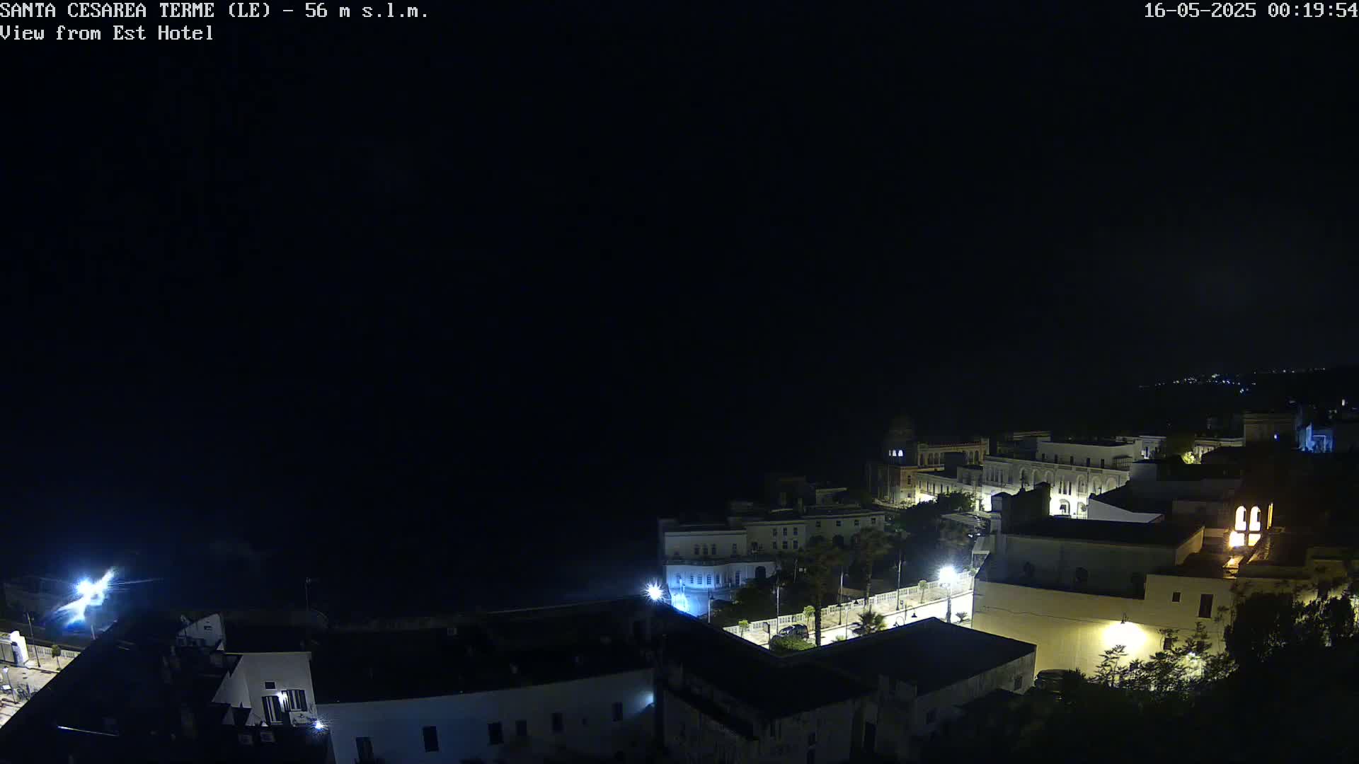 Santa Cesarea Terme, Strait of Otranto Live Cam - Lecce, Apulia, Italy