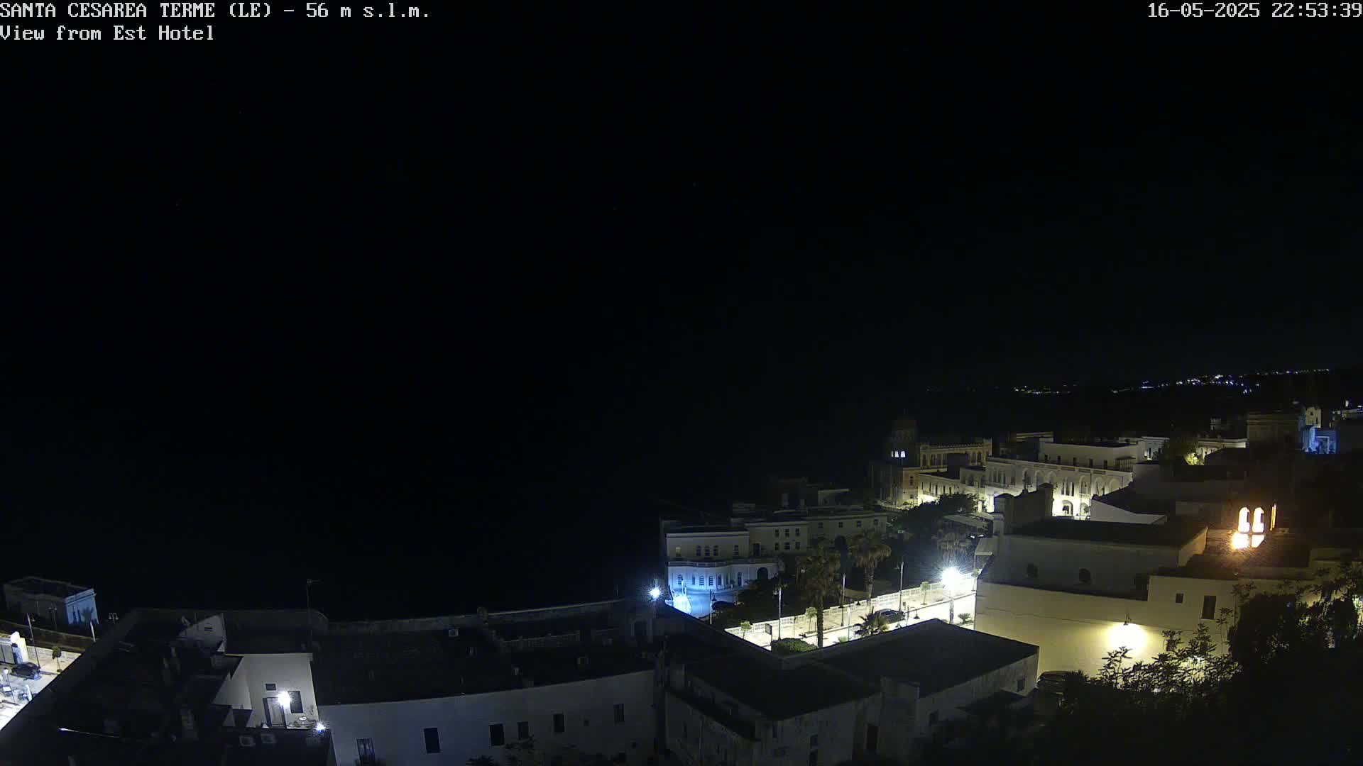 Santa Cesarea Terme, Strait of Otranto Live Cam - Lecce, Apulia, Italy