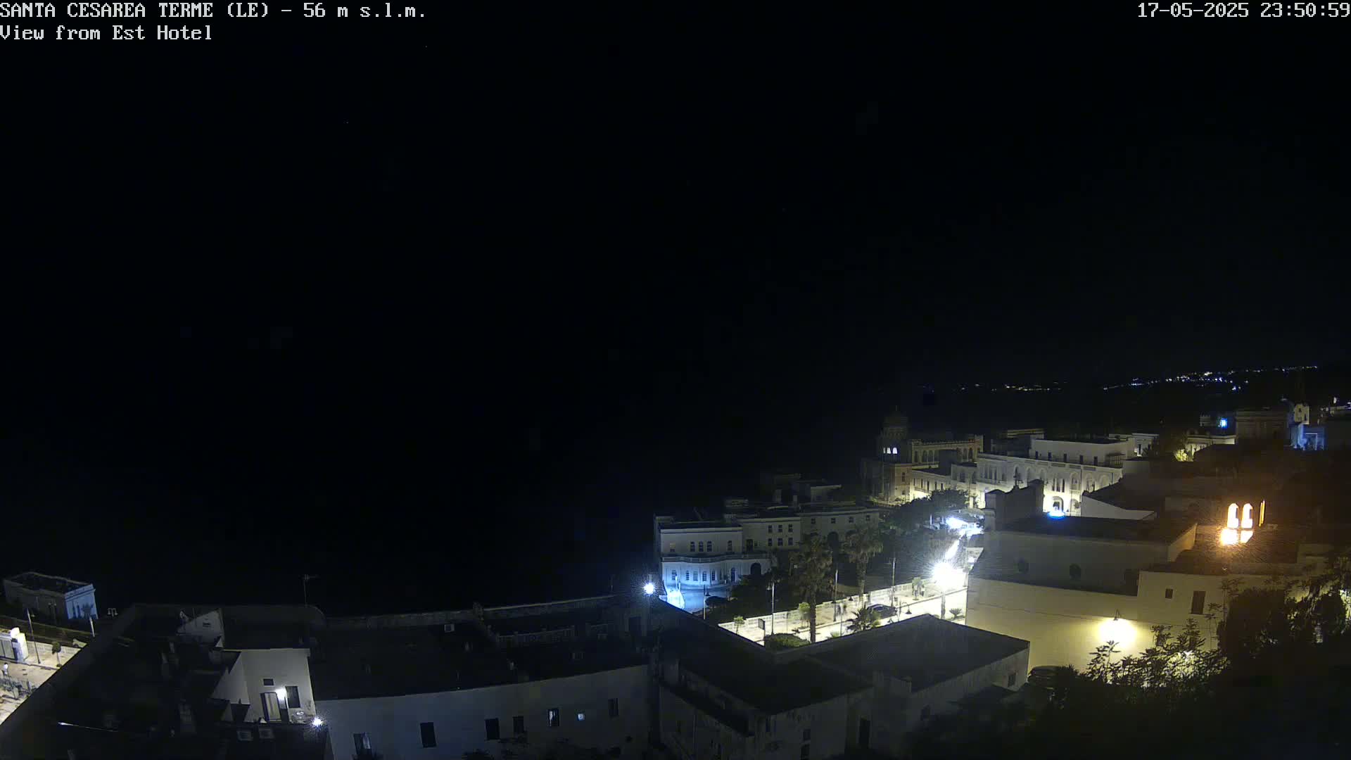 Santa Cesarea Terme, Strait of Otranto Live Cam - Lecce, Apulia, Italy