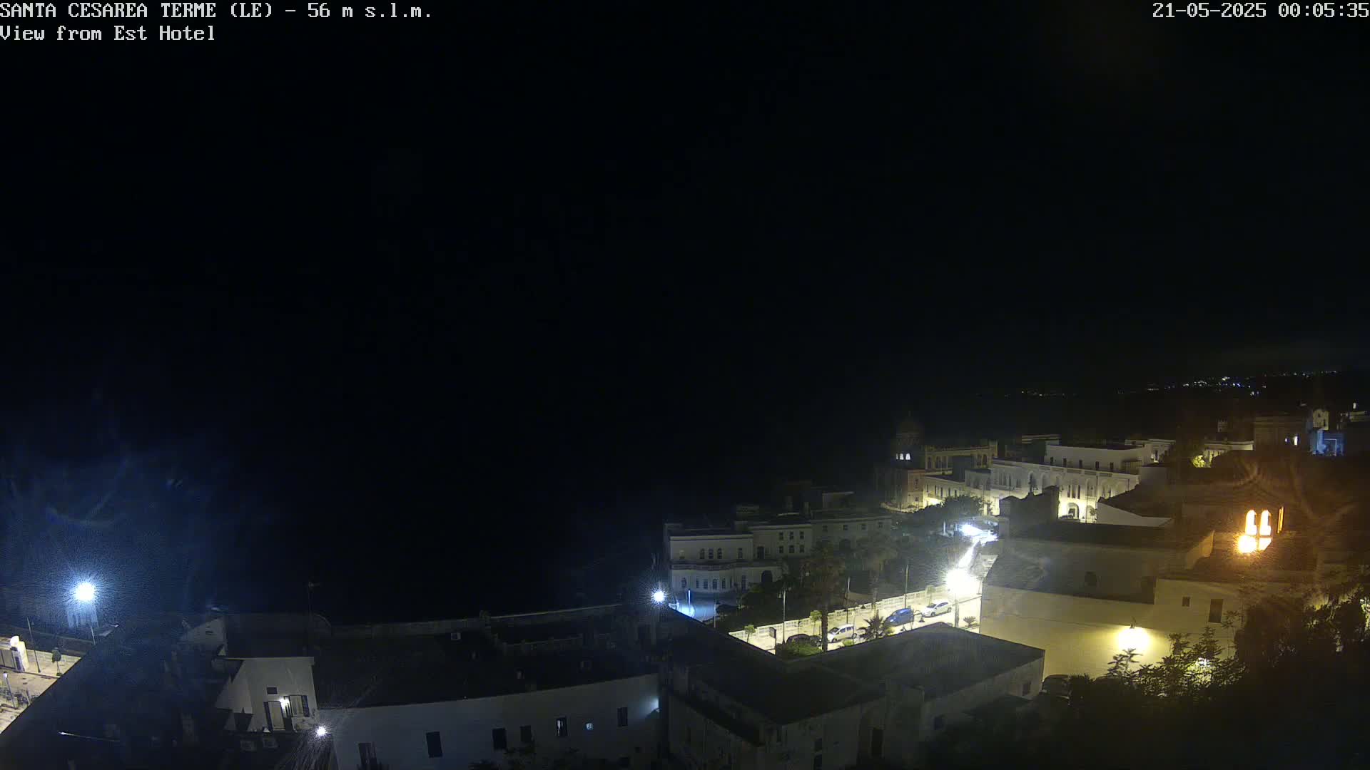 Santa Cesarea Terme, Strait of Otranto Live Cam - Lecce, Apulia, Italy