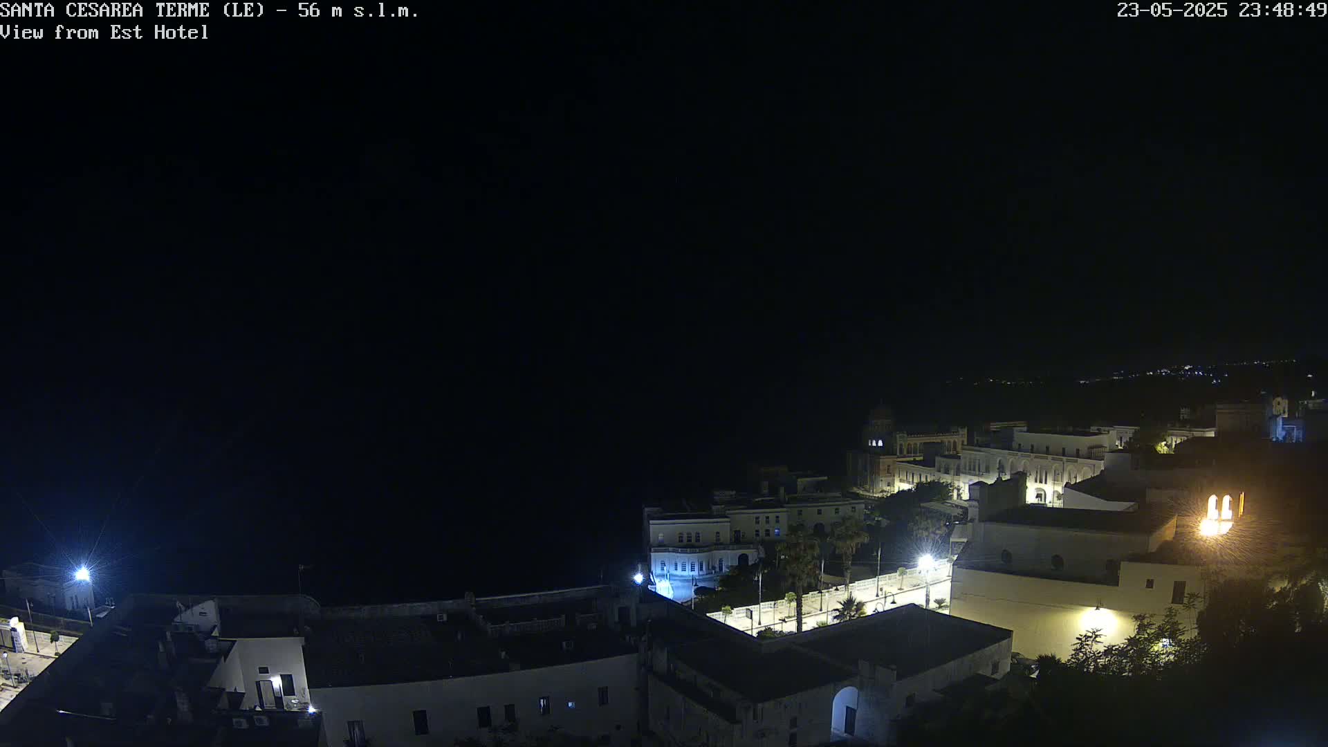 Santa Cesarea Terme, Strait of Otranto Live Cam - Lecce, Apulia, Italy