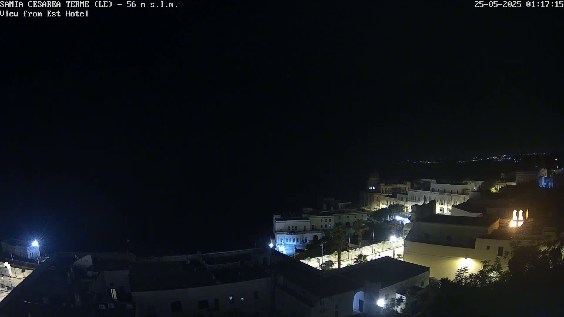 Santa Cesarea Terme, Strait of Otranto Live Cam - Lecce, Apulia, Italy