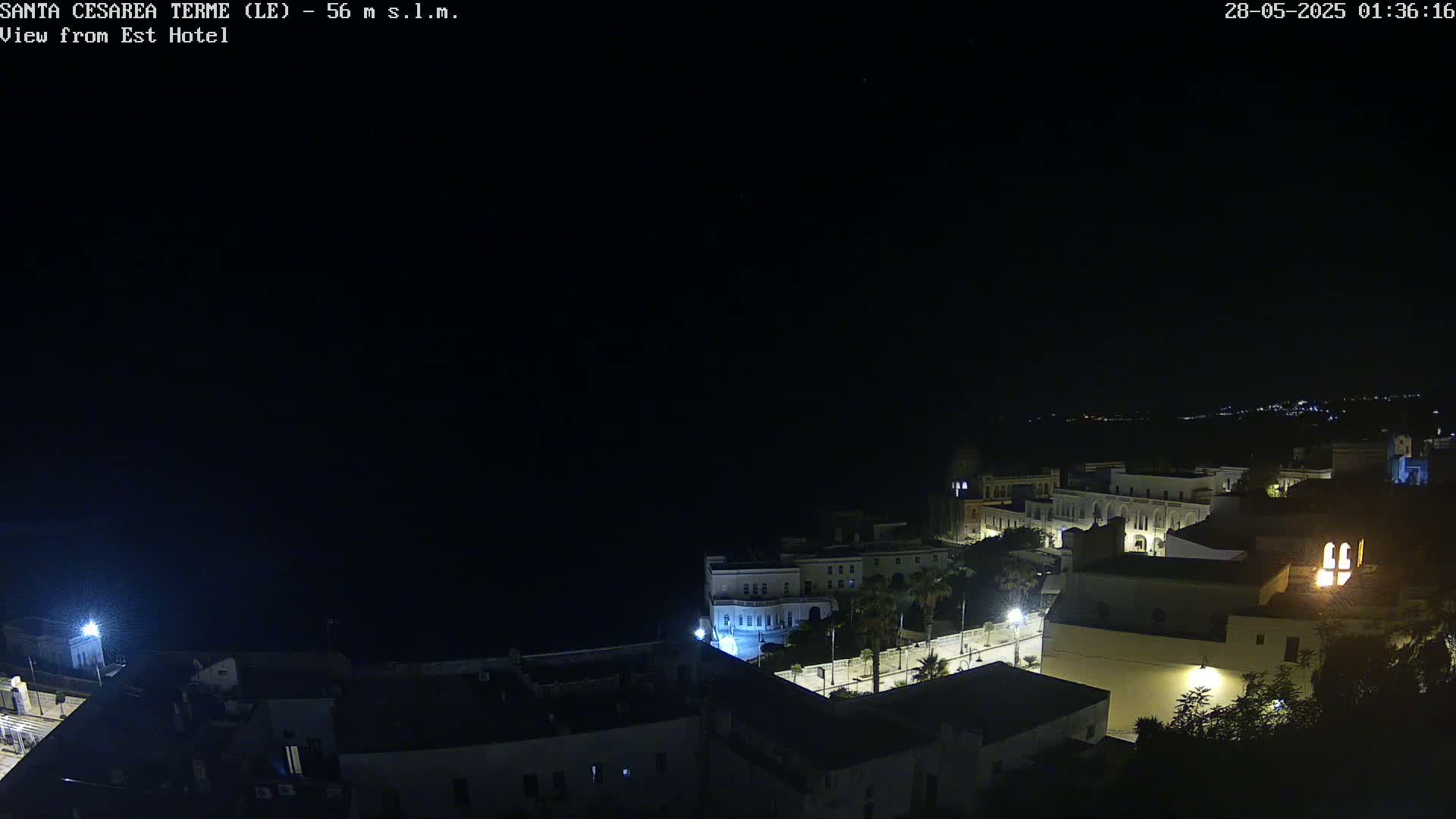 Santa Cesarea Terme, Strait of Otranto Live Cam - Lecce, Apulia, Italy