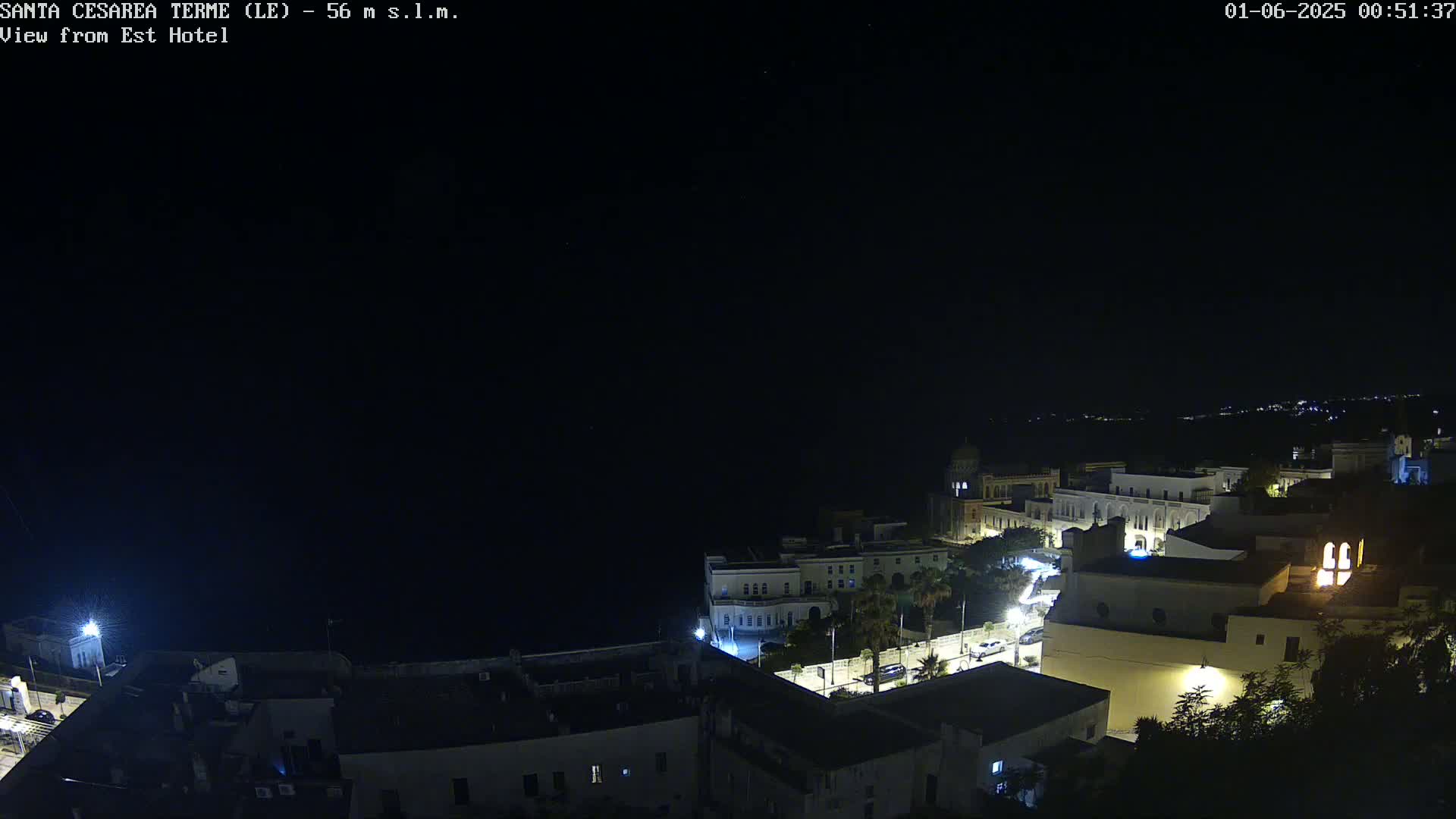 Santa Cesarea Terme, Strait of Otranto Live Cam - Lecce, Apulia, Italy
