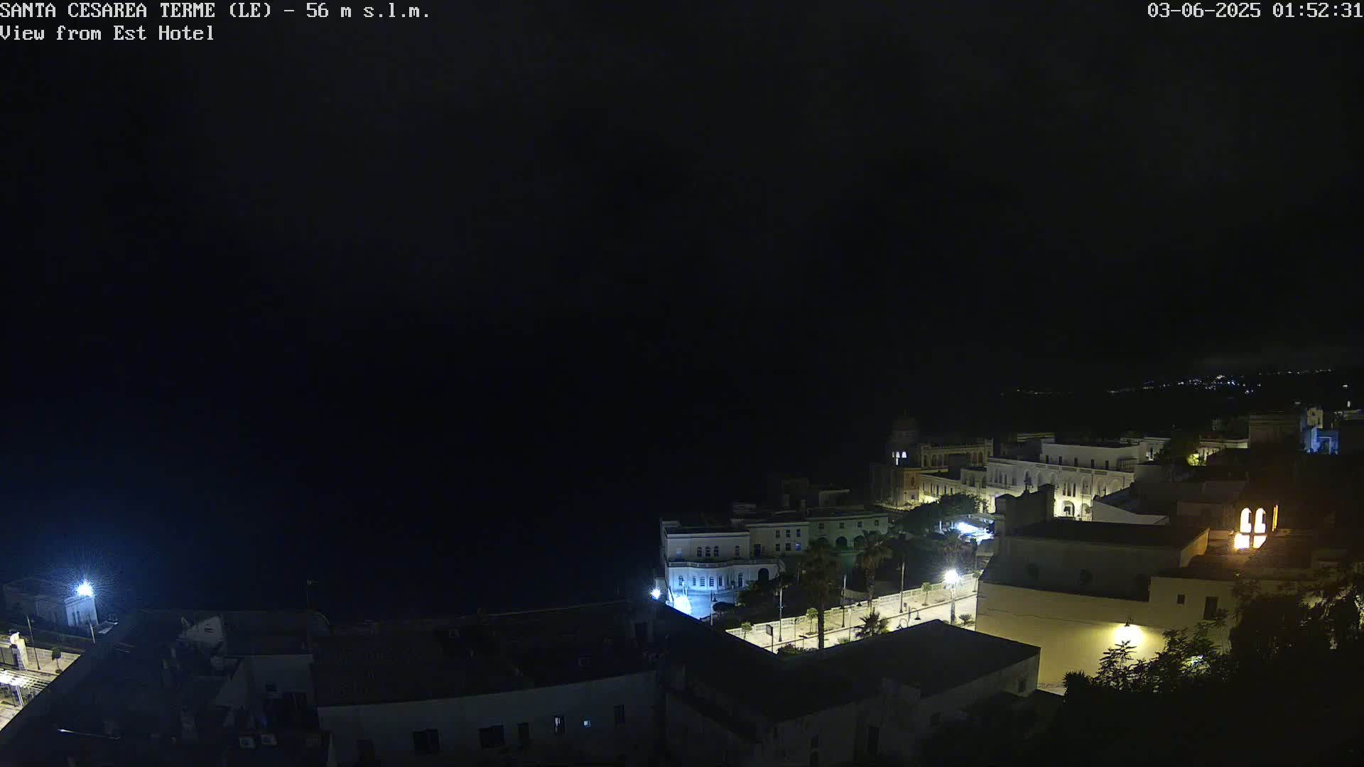 Santa Cesarea Terme, Strait of Otranto Live Cam - Lecce, Apulia, Italy