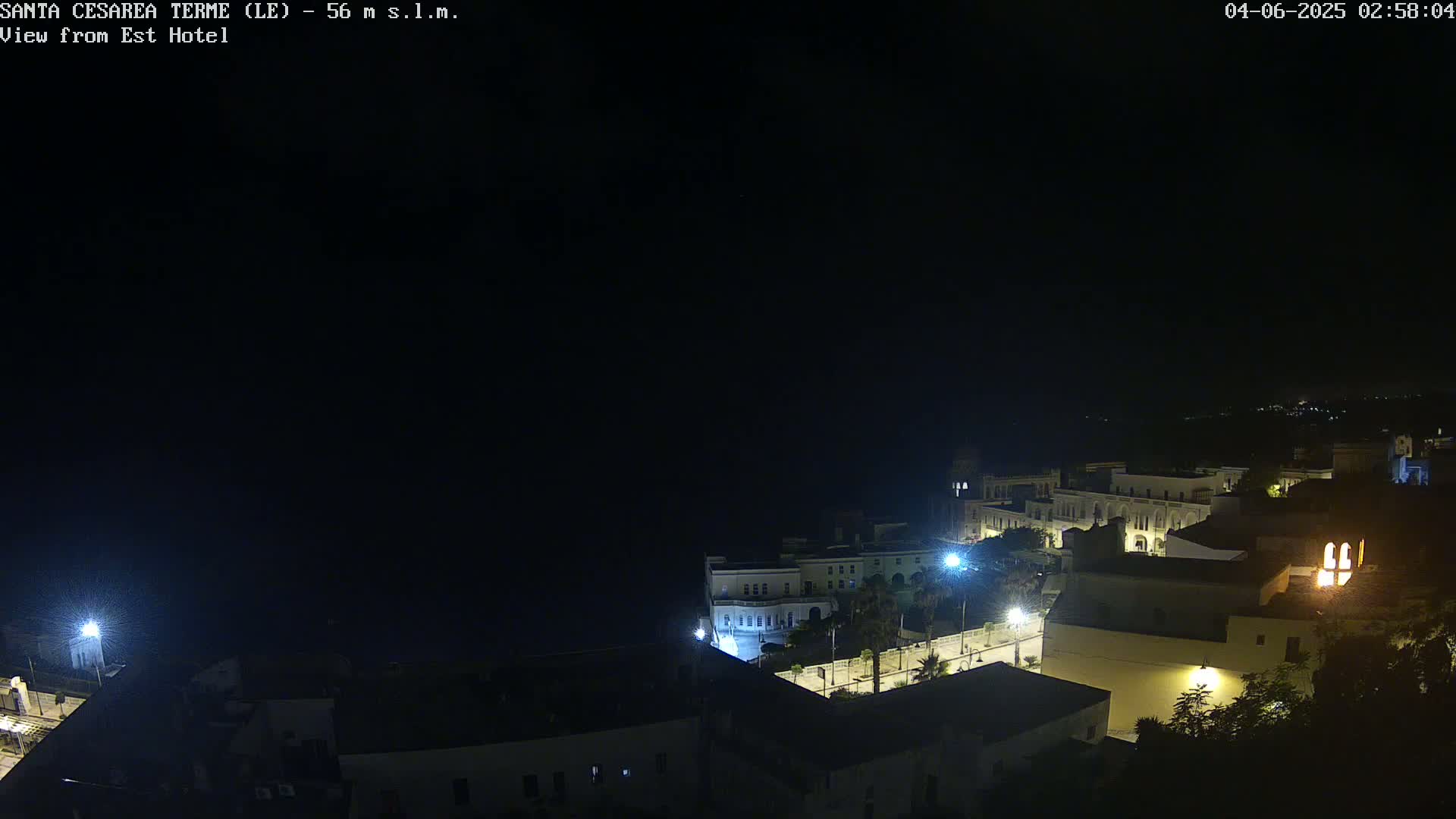 Santa Cesarea Terme, Strait of Otranto Live Cam - Lecce, Apulia, Italy