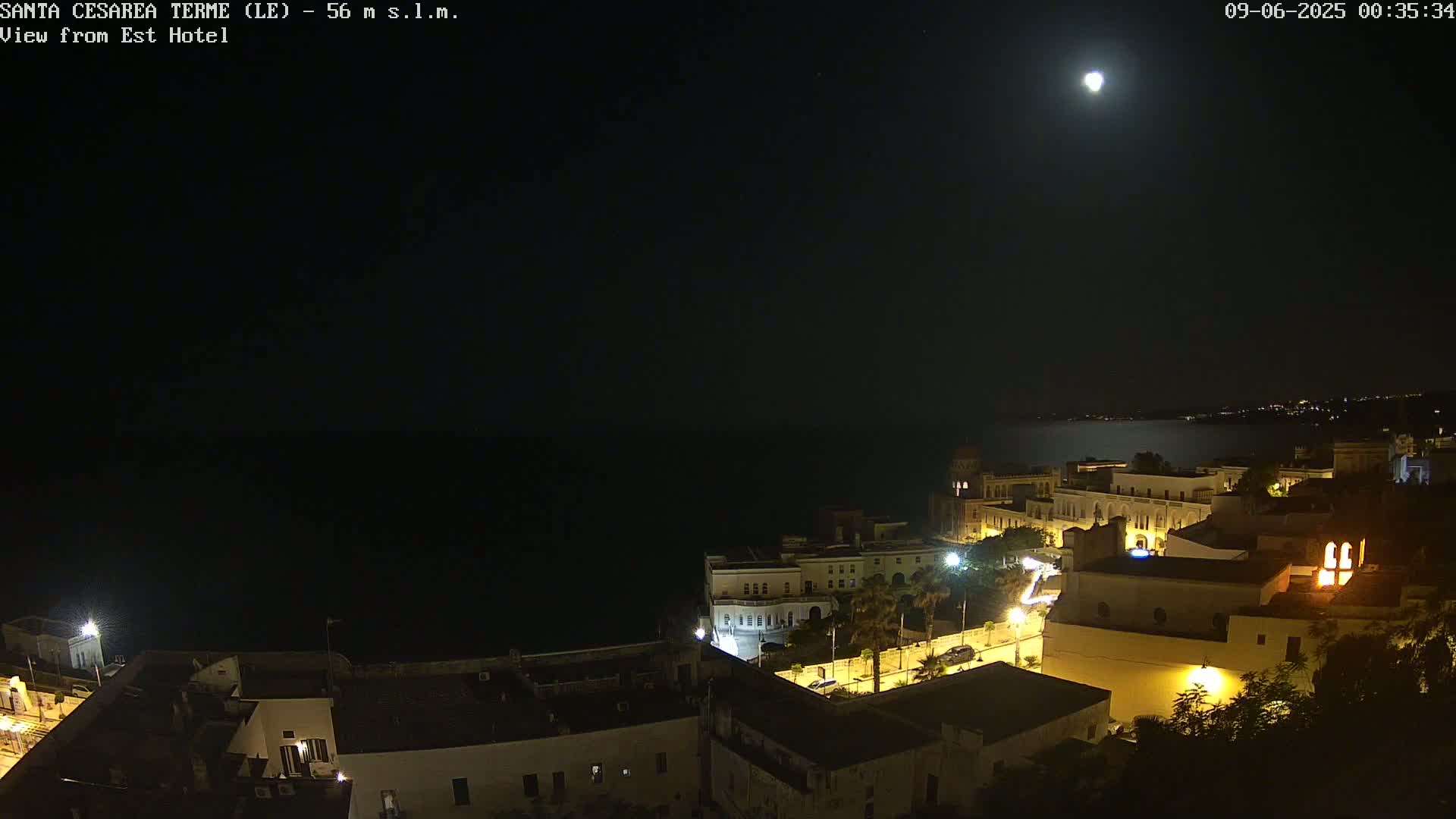 Santa Cesarea Terme, Strait of Otranto Live Cam - Lecce, Apulia, Italy