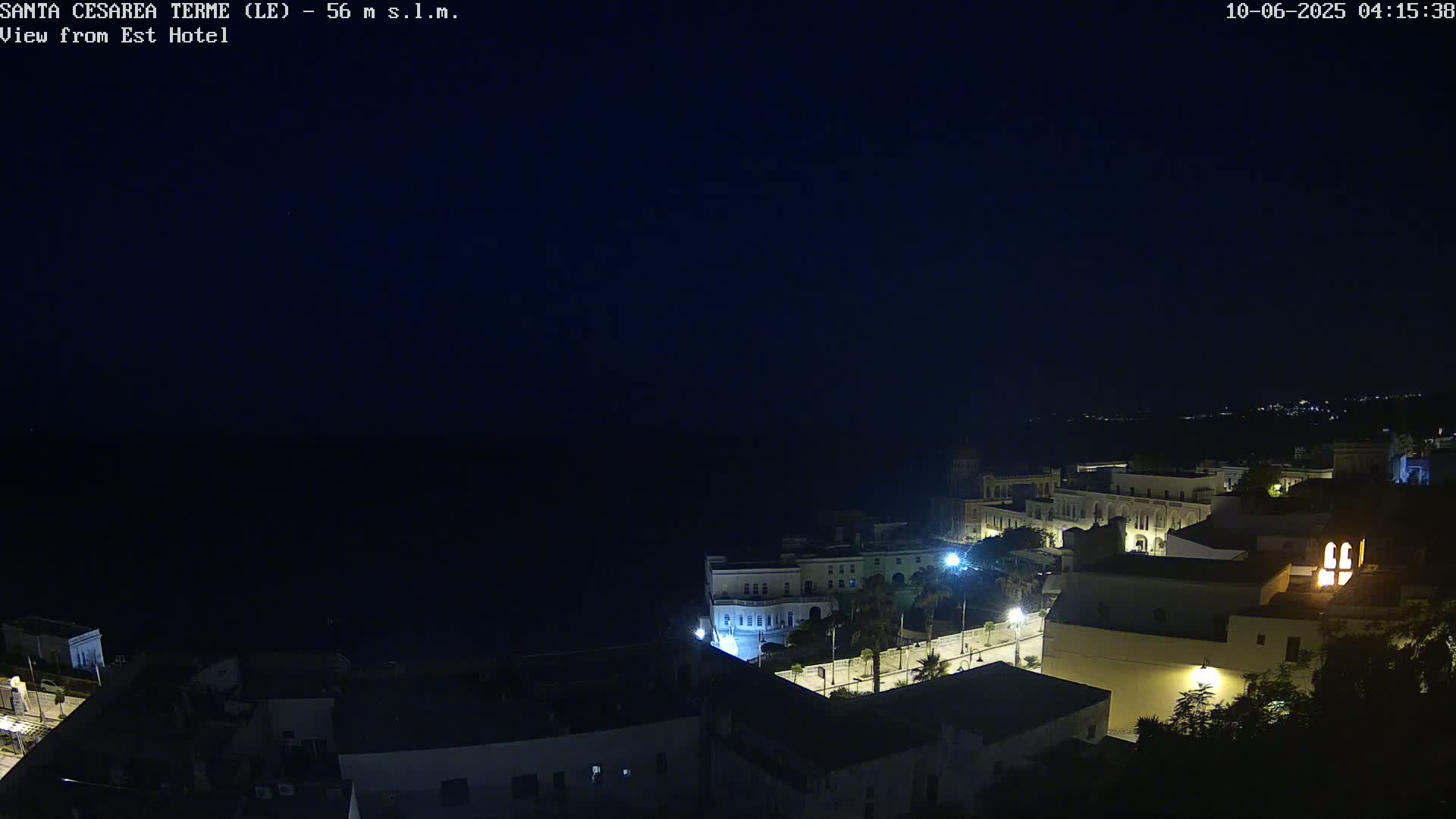 Santa Cesarea Terme, Strait of Otranto Live Cam - Lecce, Apulia, Italy