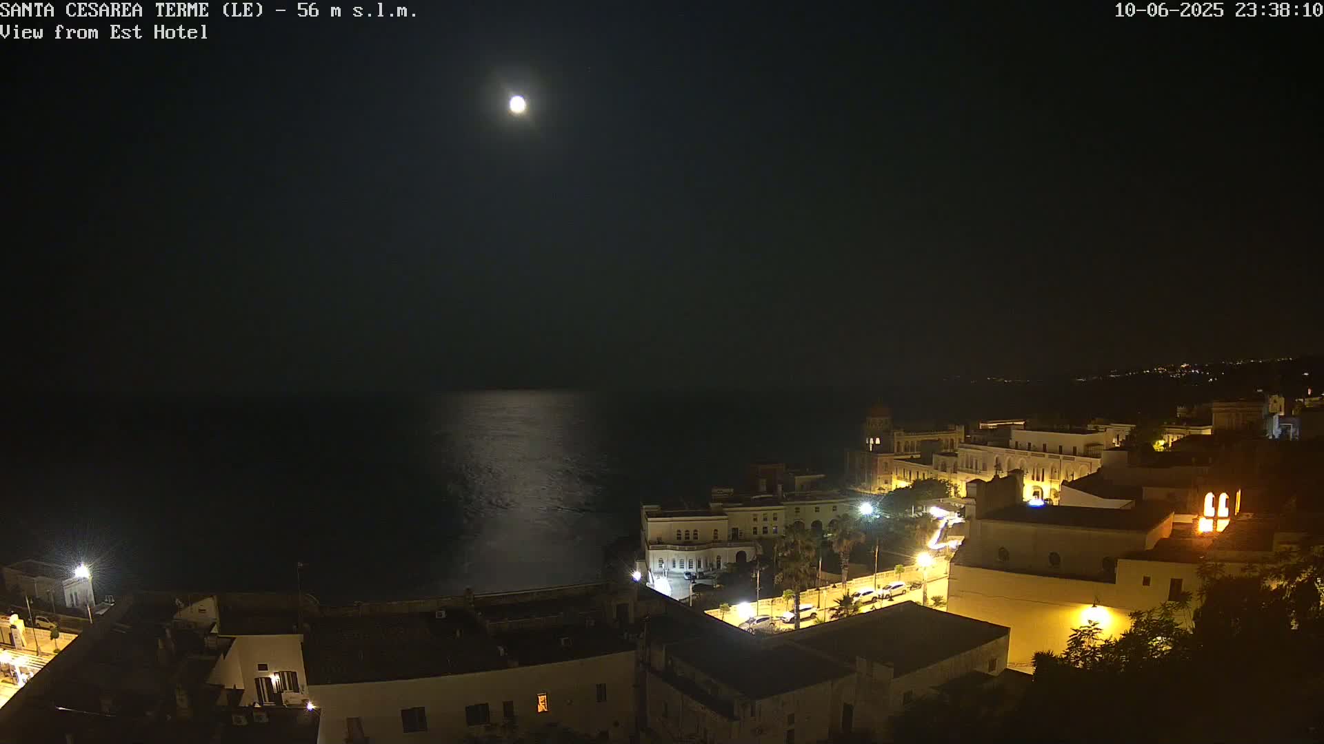 Santa Cesarea Terme, Strait of Otranto Live Cam - Lecce, Apulia, Italy