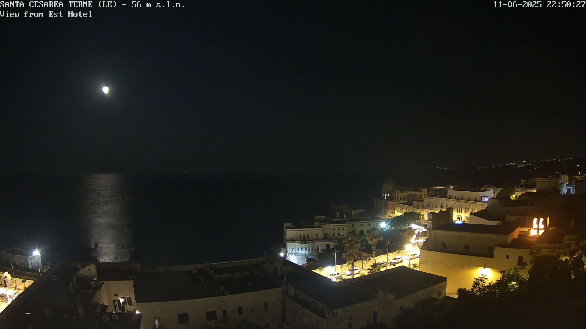 Santa Cesarea Terme, Strait of Otranto Live Cam - Lecce, Apulia, Italy