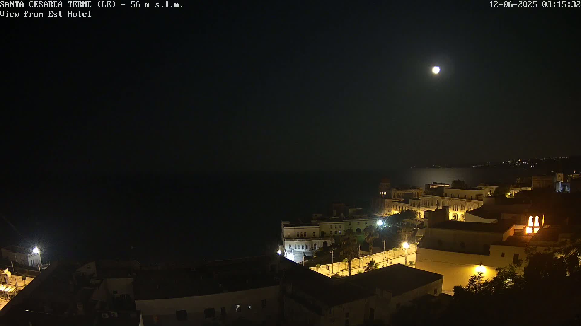 Santa Cesarea Terme, Strait of Otranto Live Cam - Lecce, Apulia, Italy