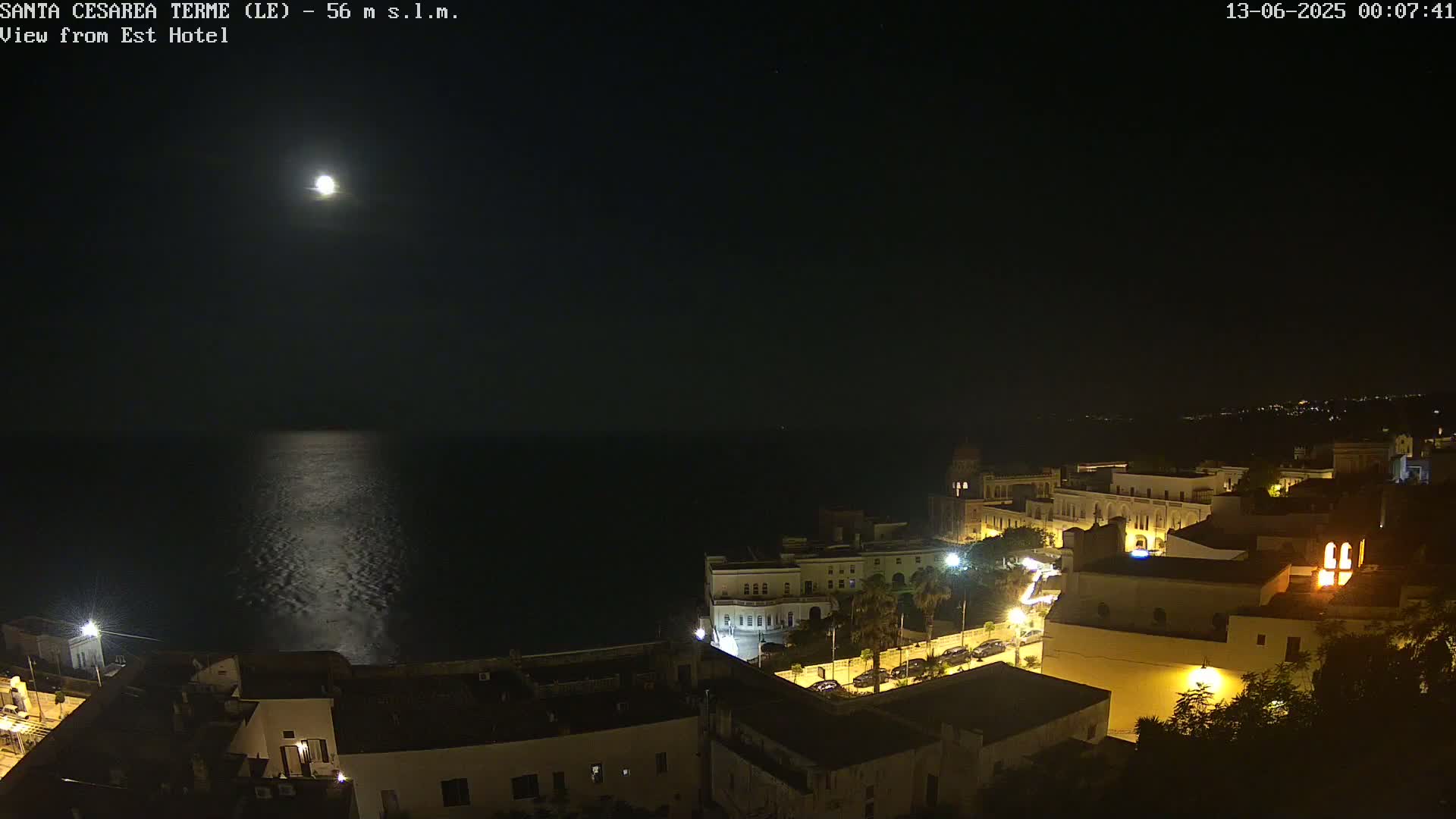 Santa Cesarea Terme, Strait of Otranto Live Cam - Lecce, Apulia, Italy