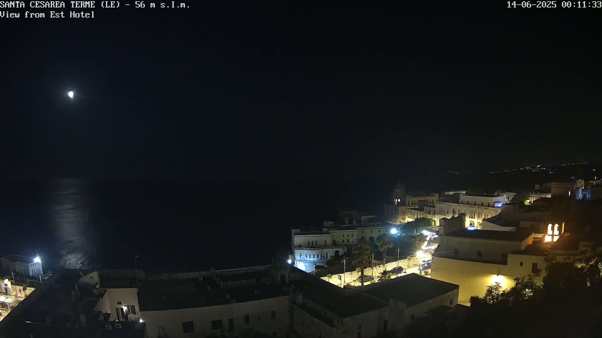 Santa Cesarea Terme, Strait of Otranto Live Cam - Lecce, Apulia, Italy