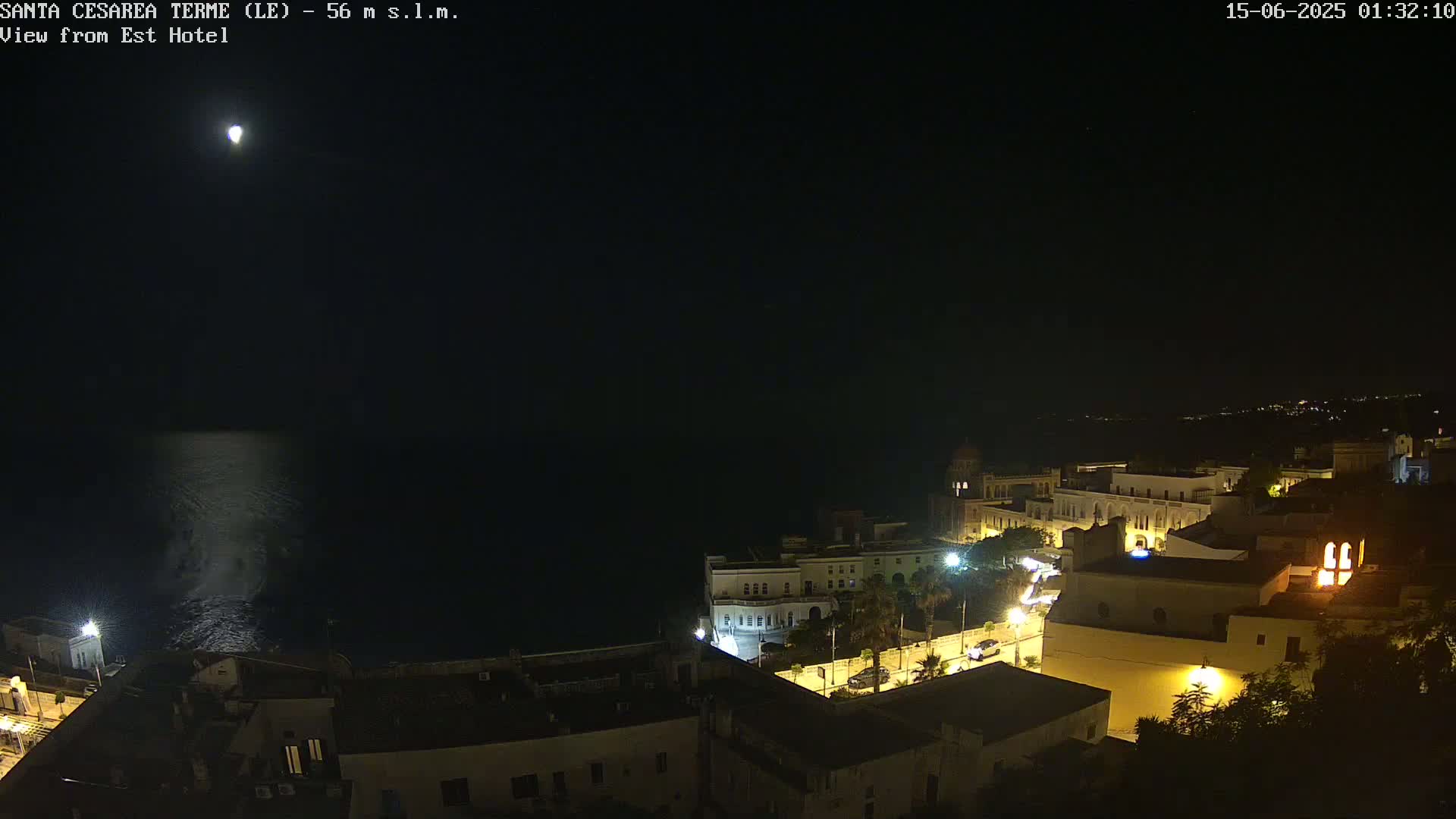 Santa Cesarea Terme, Strait of Otranto Live Cam - Lecce, Apulia, Italy