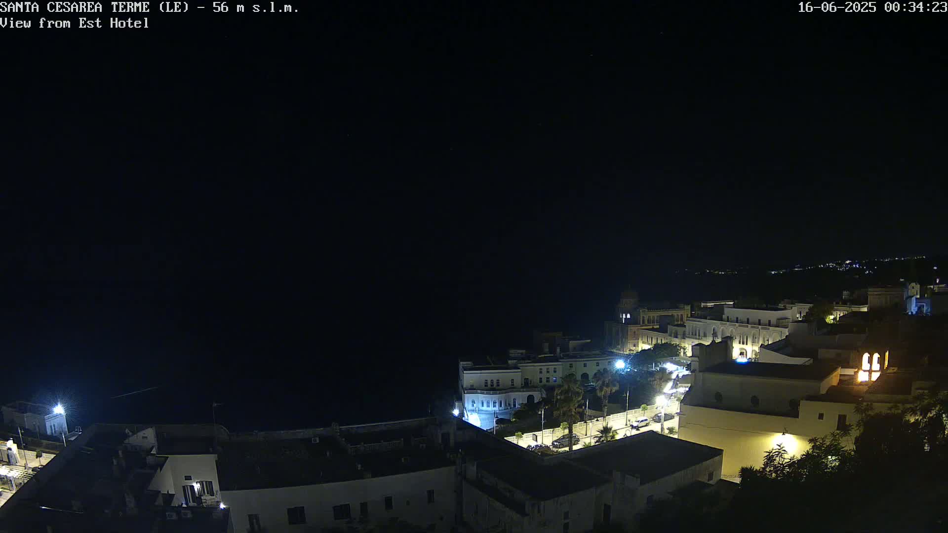 Santa Cesarea Terme, Strait of Otranto Live Cam - Lecce, Apulia, Italy
