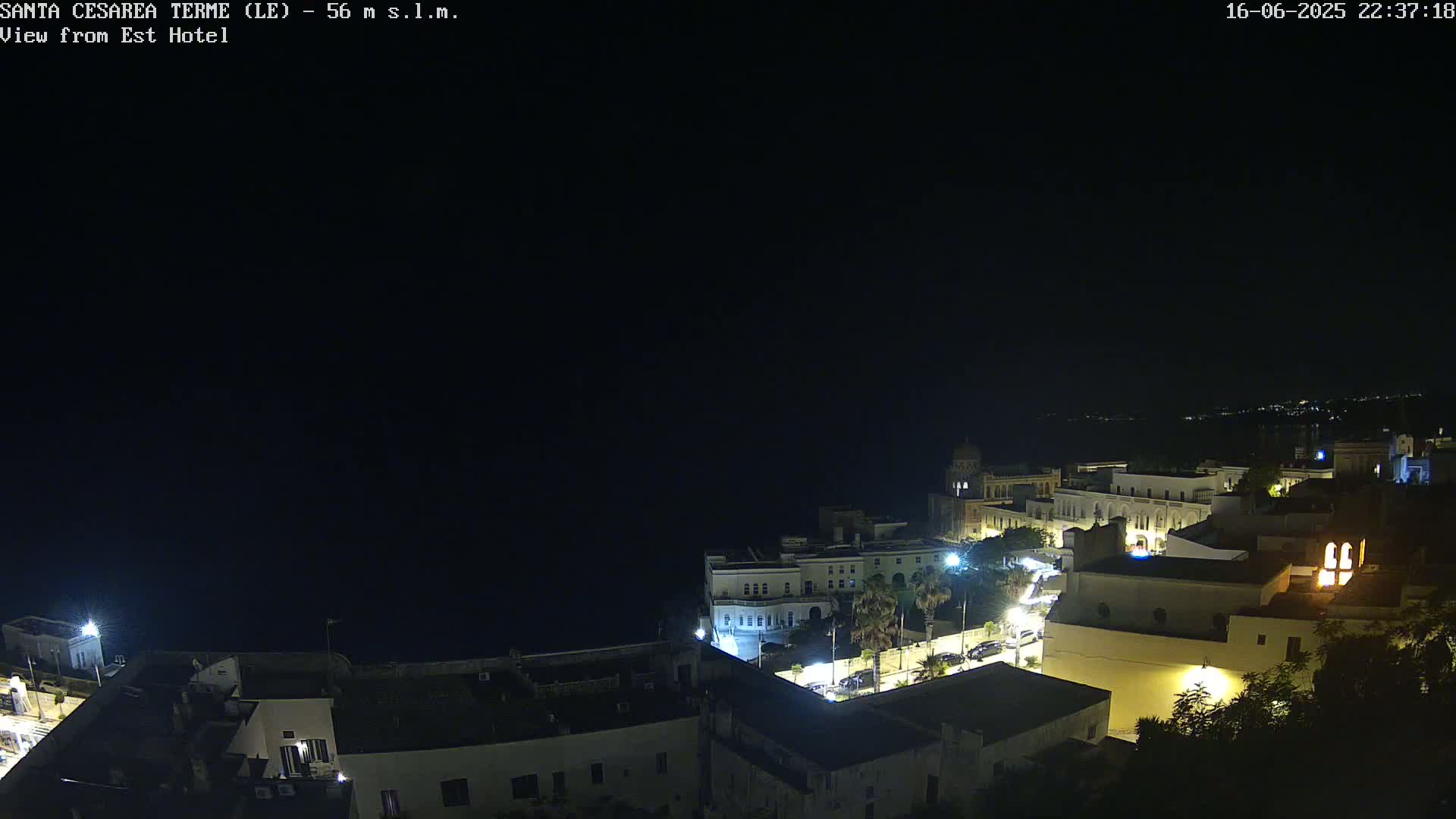 Santa Cesarea Terme, Strait of Otranto Live Cam - Lecce, Apulia, Italy