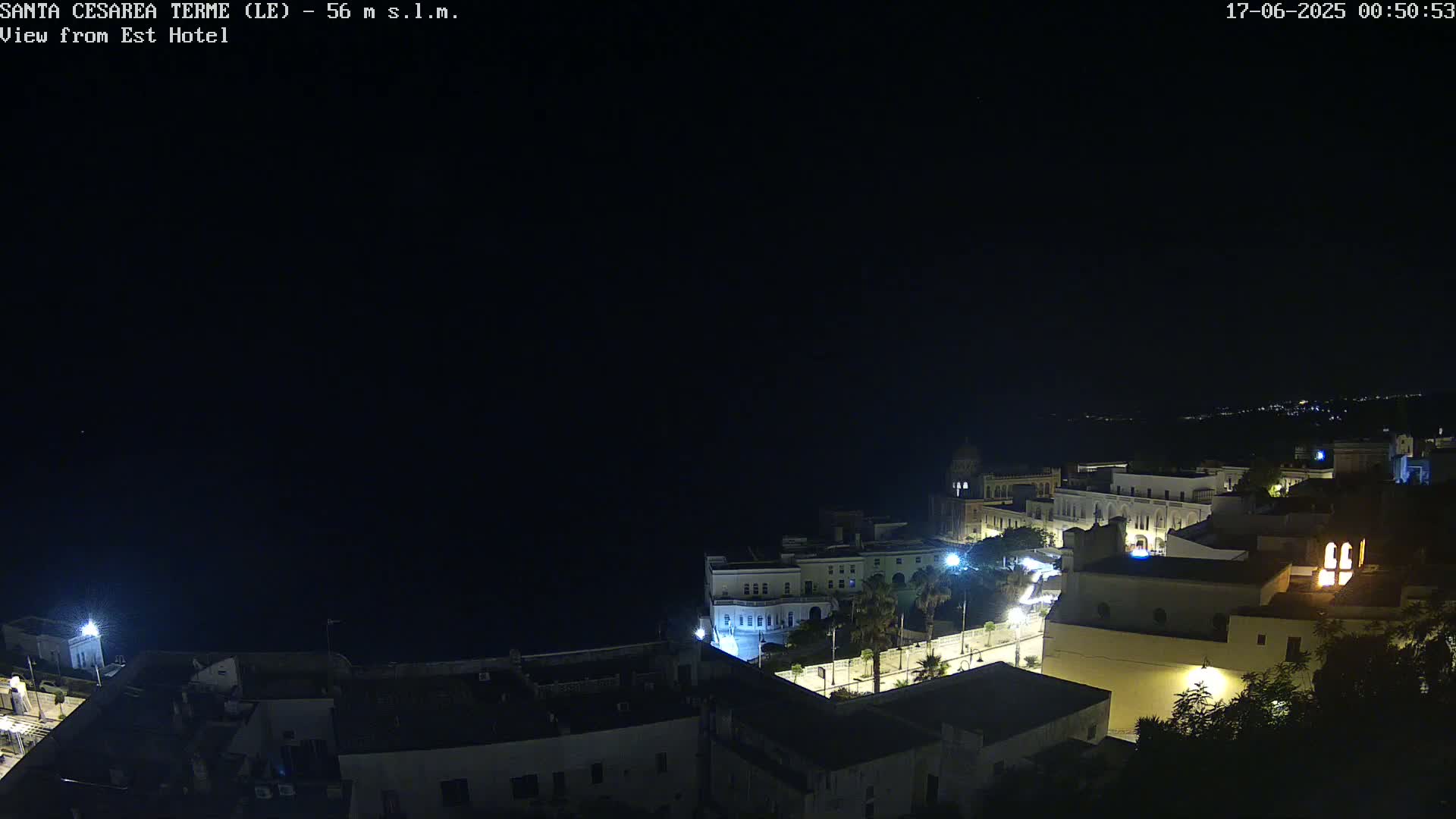 Santa Cesarea Terme, Strait of Otranto Live Cam - Lecce, Apulia, Italy