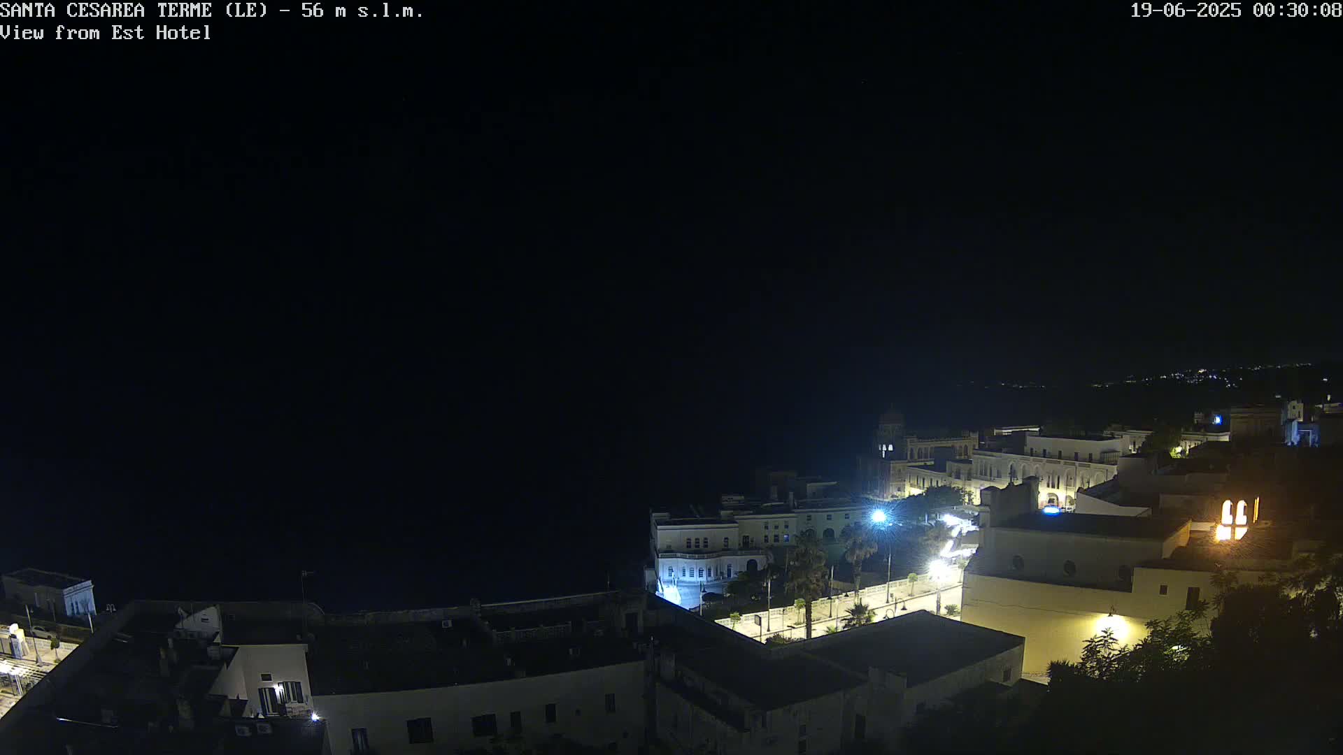 Santa Cesarea Terme, Strait of Otranto Live Cam - Lecce, Apulia, Italy