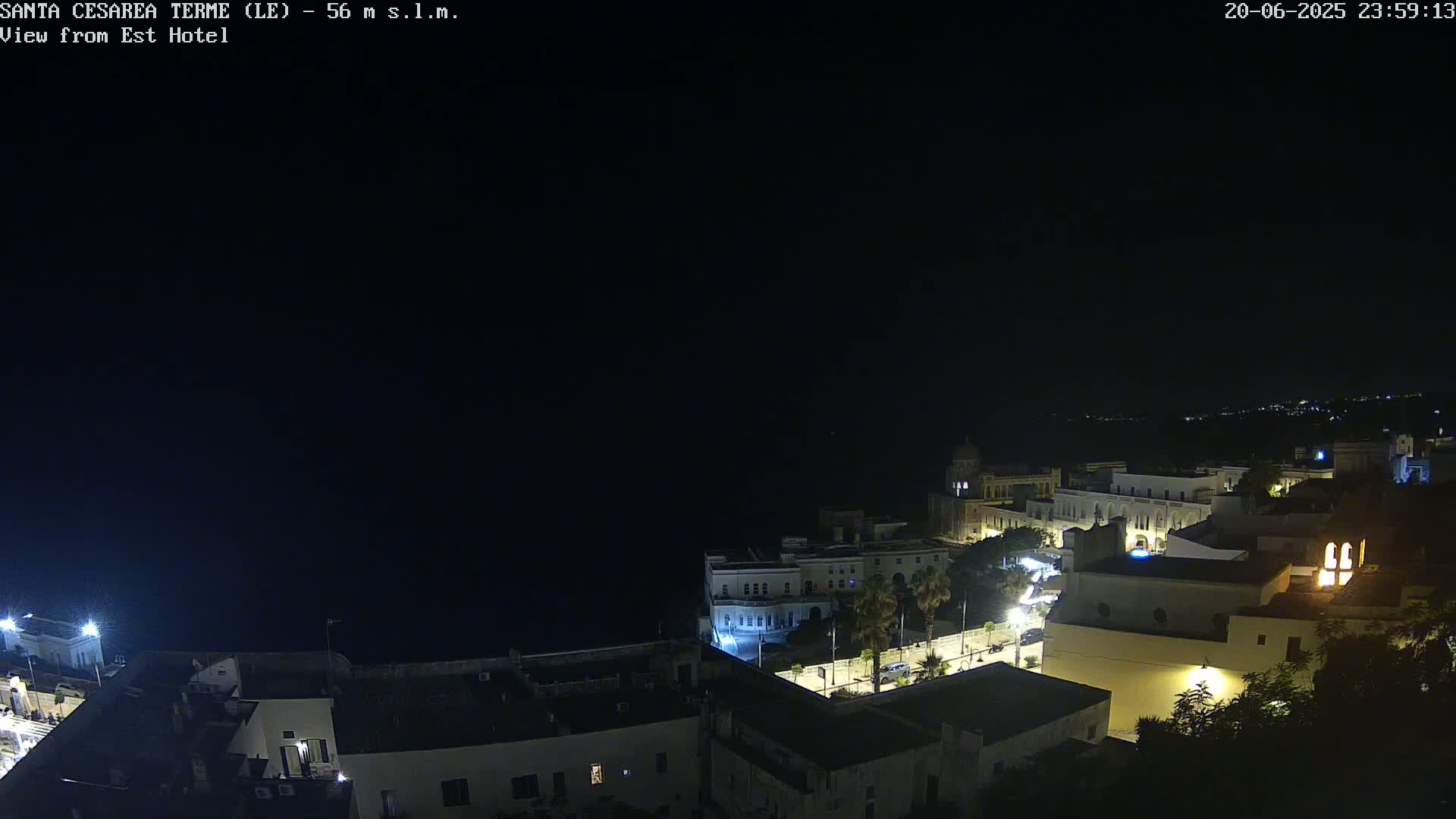 Santa Cesarea Terme, Strait of Otranto Live Cam - Lecce, Apulia, Italy