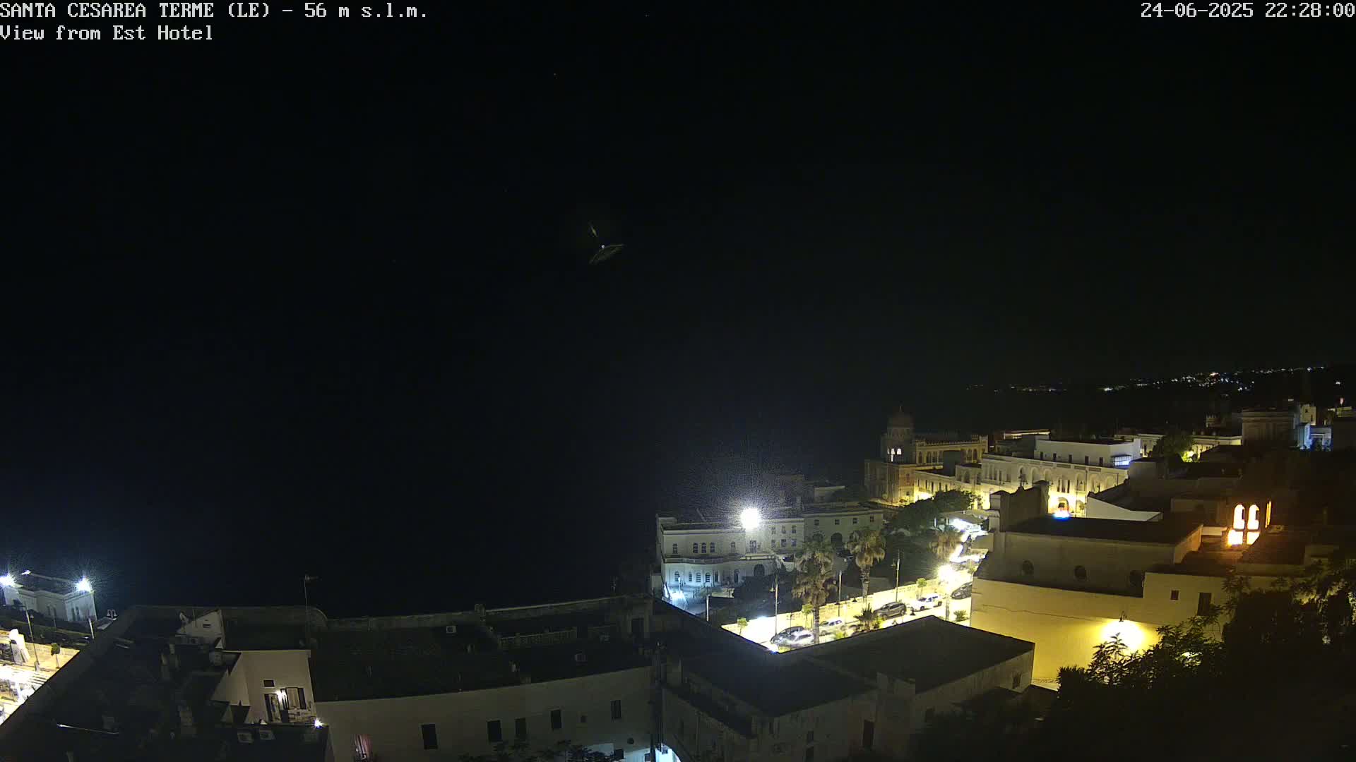 Santa Cesarea Terme, Strait of Otranto Live Cam - Lecce, Apulia, Italy