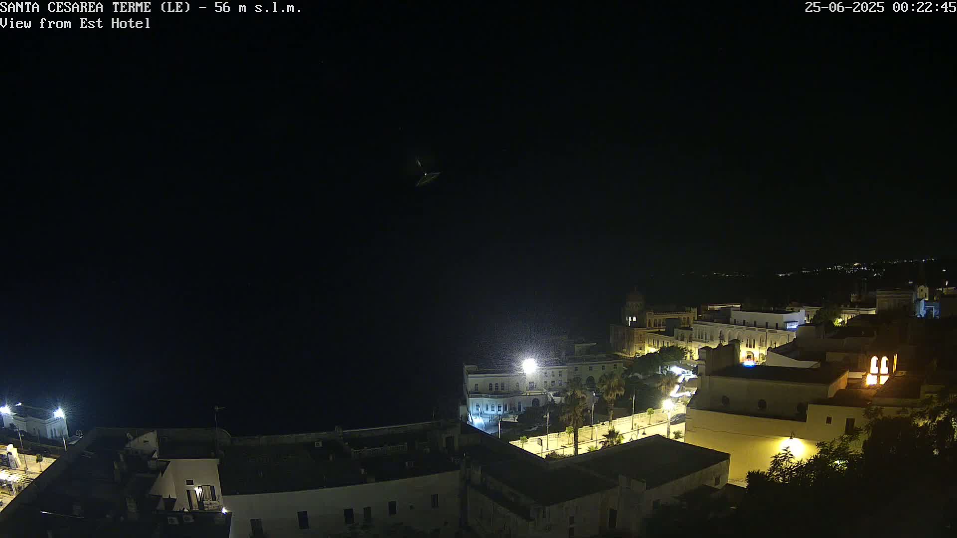 Santa Cesarea Terme, Strait of Otranto Live Cam - Lecce, Apulia, Italy