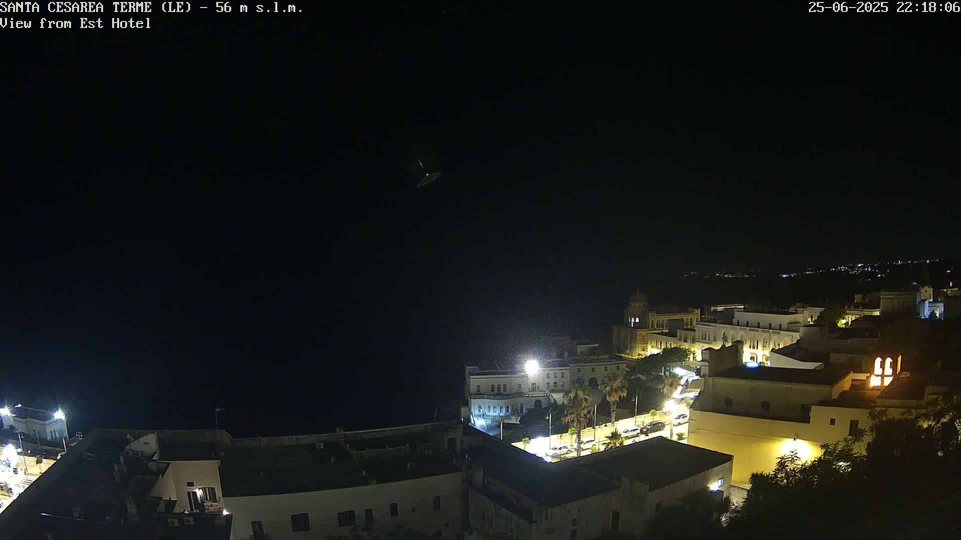 Santa Cesarea Terme, Strait of Otranto Live Cam - Lecce, Apulia, Italy
