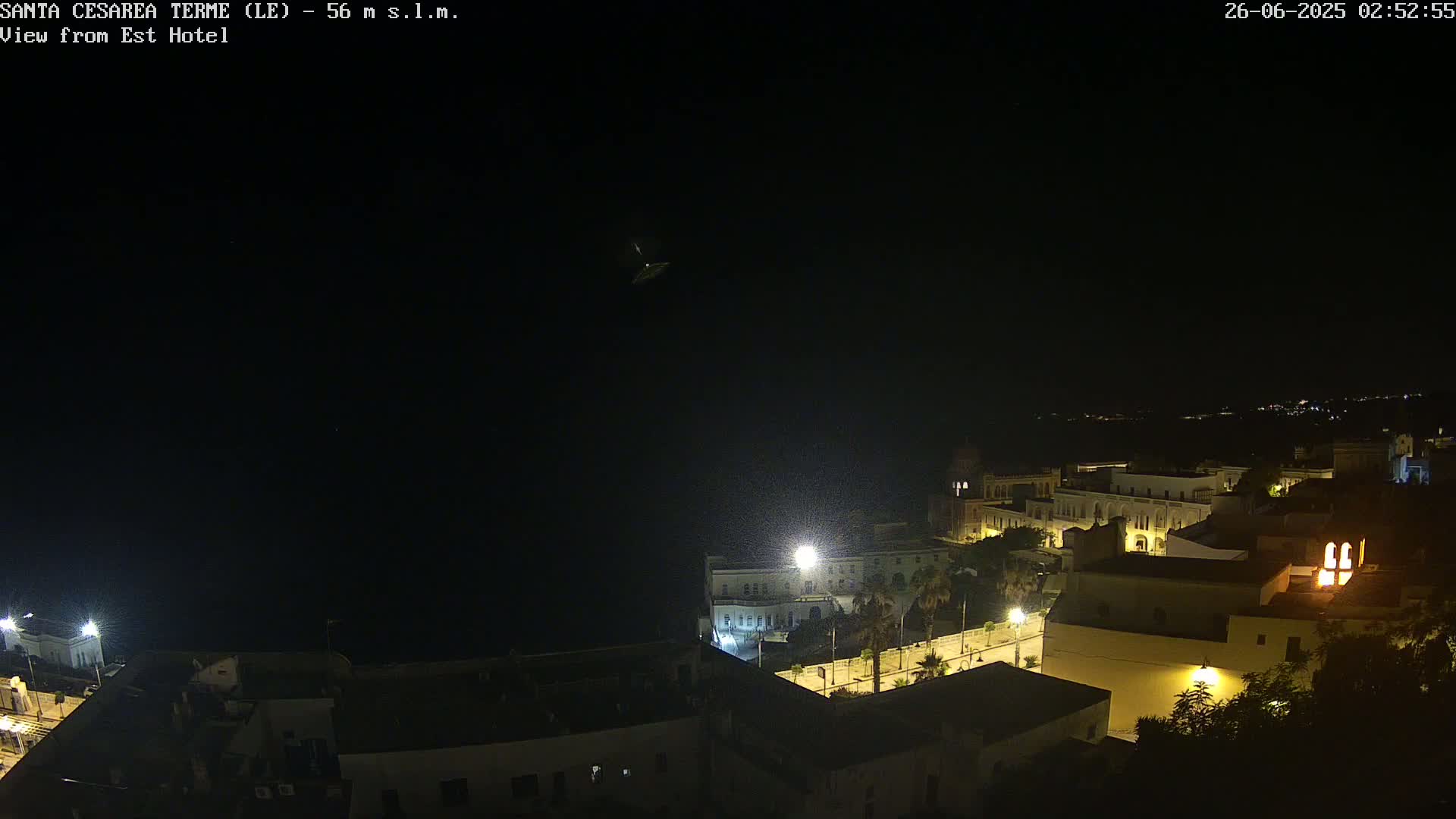 Santa Cesarea Terme, Strait of Otranto Live Cam - Lecce, Apulia, Italy