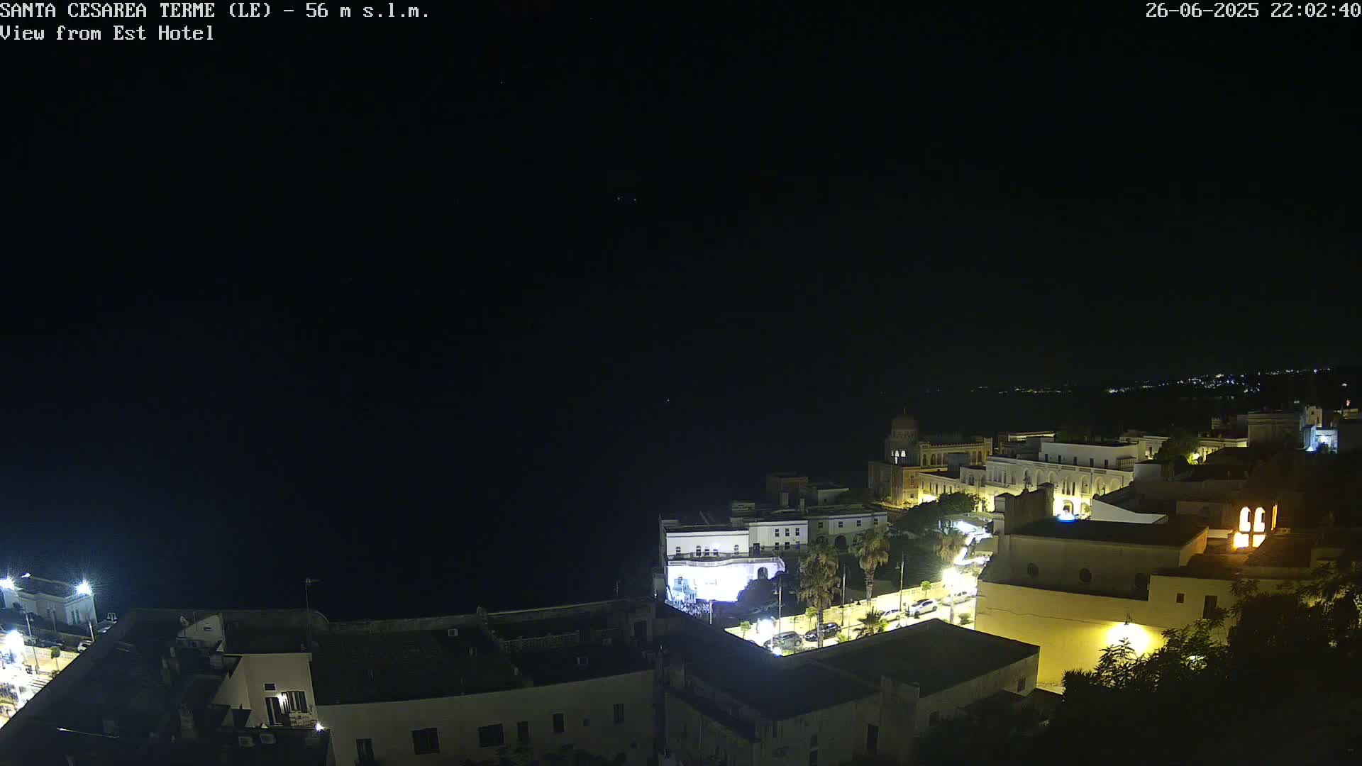 Santa Cesarea Terme, Strait of Otranto Live Cam - Lecce, Apulia, Italy
