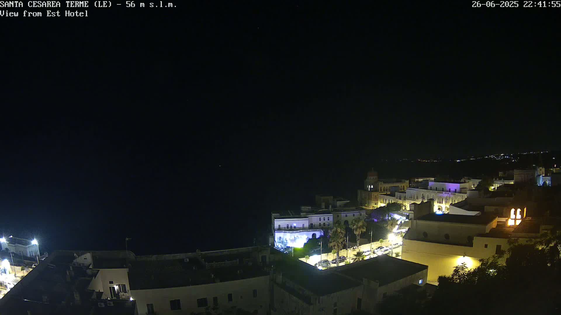 Santa Cesarea Terme, Strait of Otranto Live Cam - Lecce, Apulia, Italy