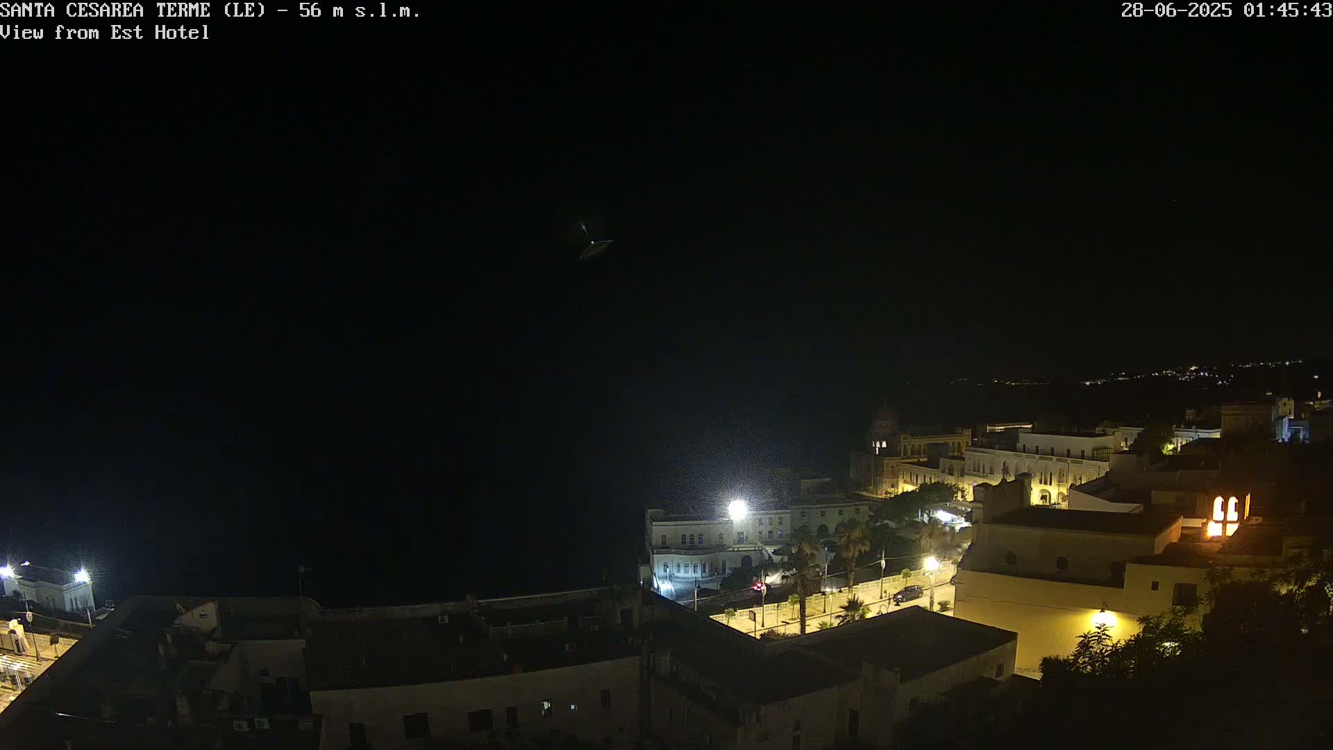 Santa Cesarea Terme, Strait of Otranto Live Cam - Lecce, Apulia, Italy