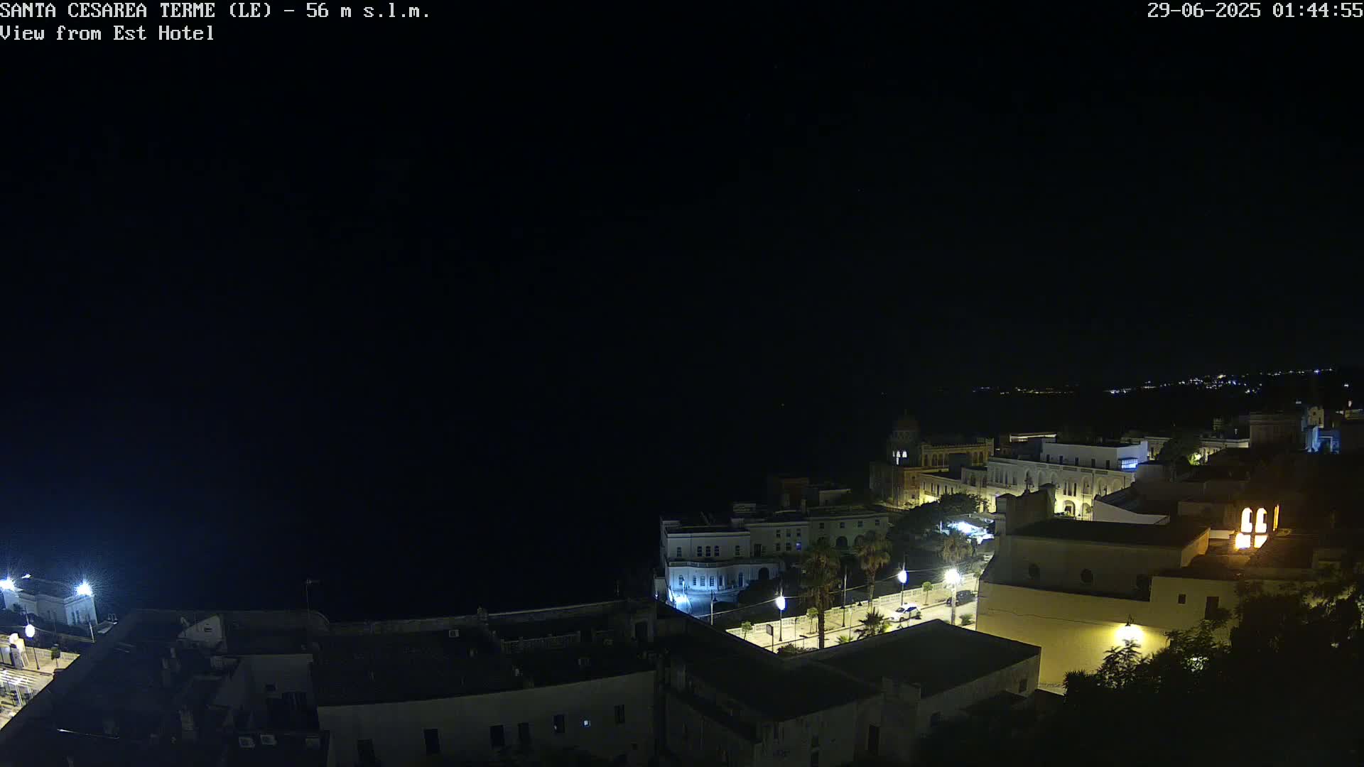 Santa Cesarea Terme, Strait of Otranto Live Cam - Lecce, Apulia, Italy