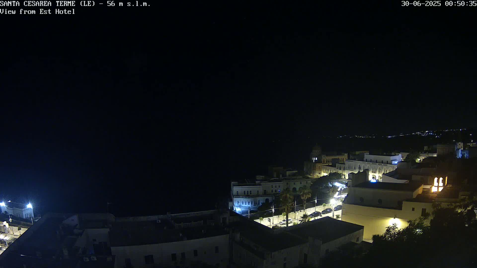 Santa Cesarea Terme, Strait of Otranto Live Cam - Lecce, Apulia, Italy
