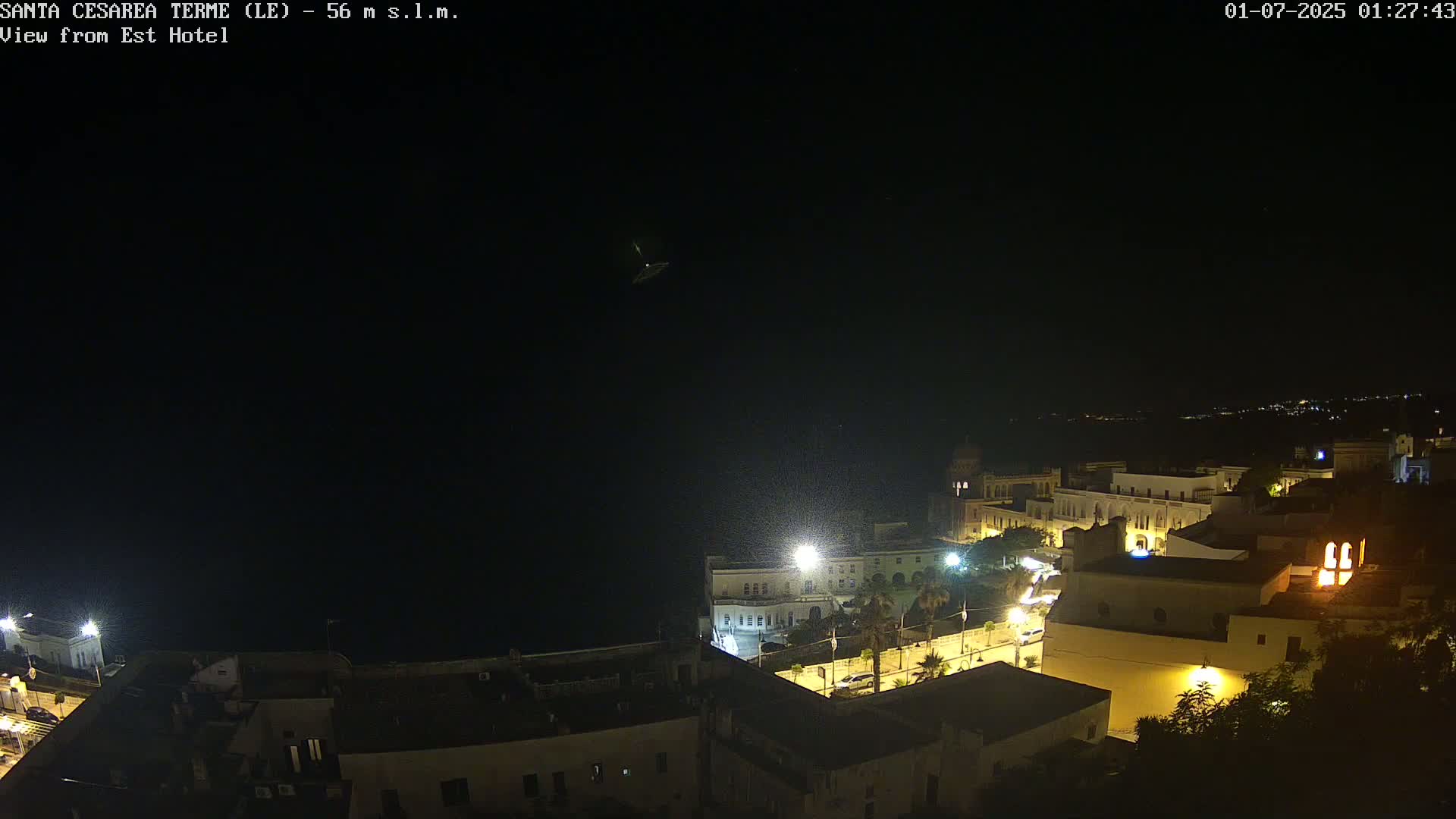 Santa Cesarea Terme, Strait of Otranto Live Cam - Lecce, Apulia, Italy