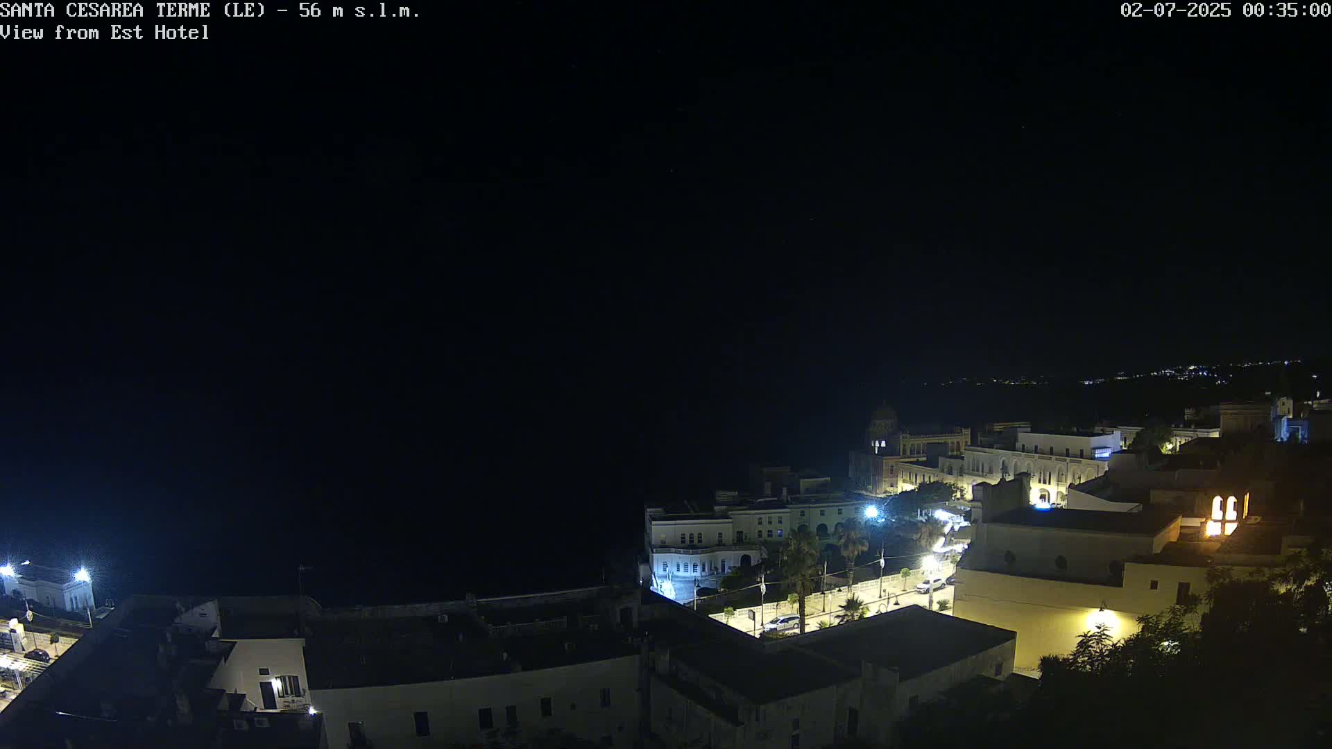 Santa Cesarea Terme, Strait of Otranto Live Cam - Lecce, Apulia, Italy