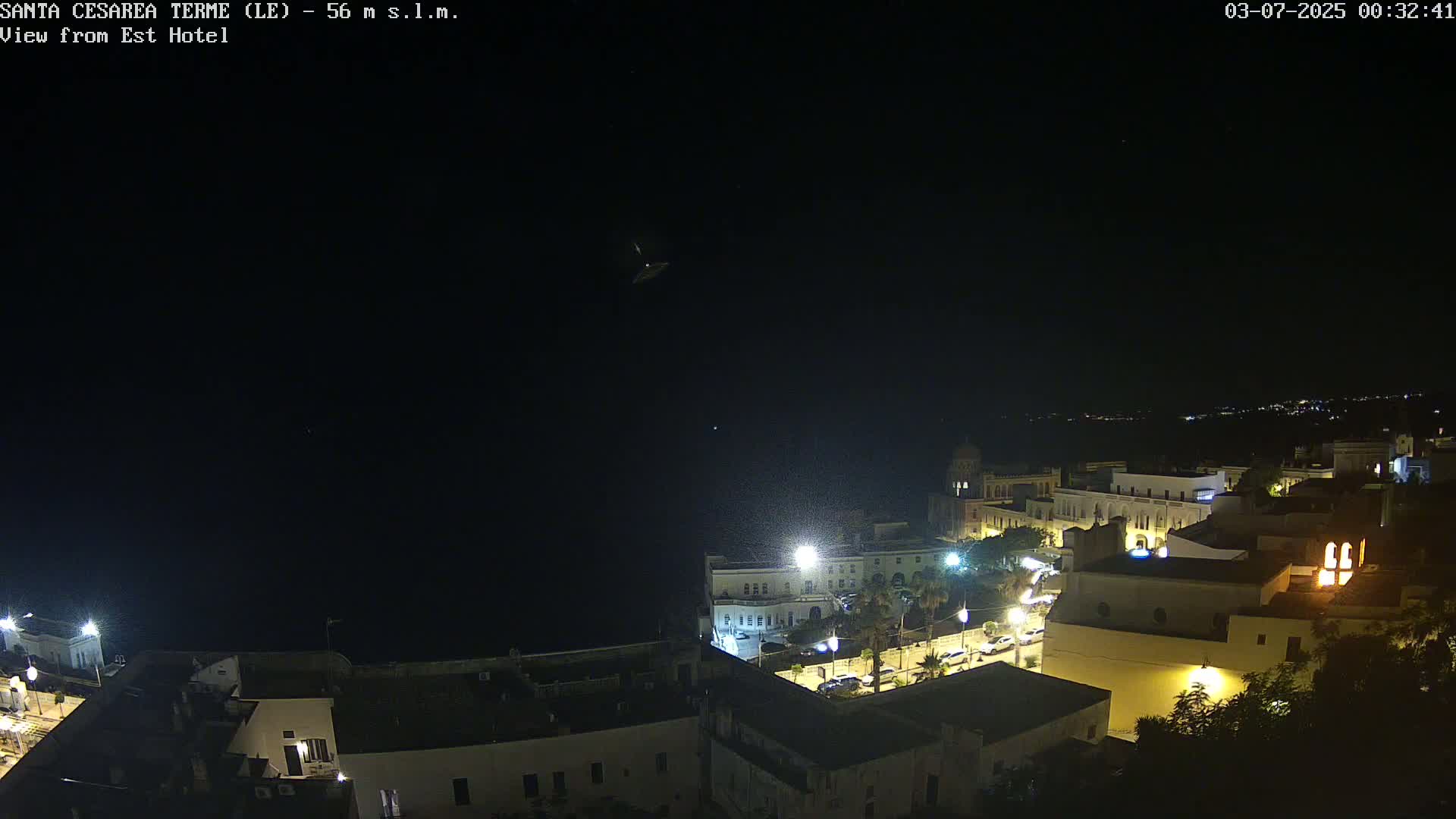 Santa Cesarea Terme, Strait of Otranto Live Cam - Lecce, Apulia, Italy