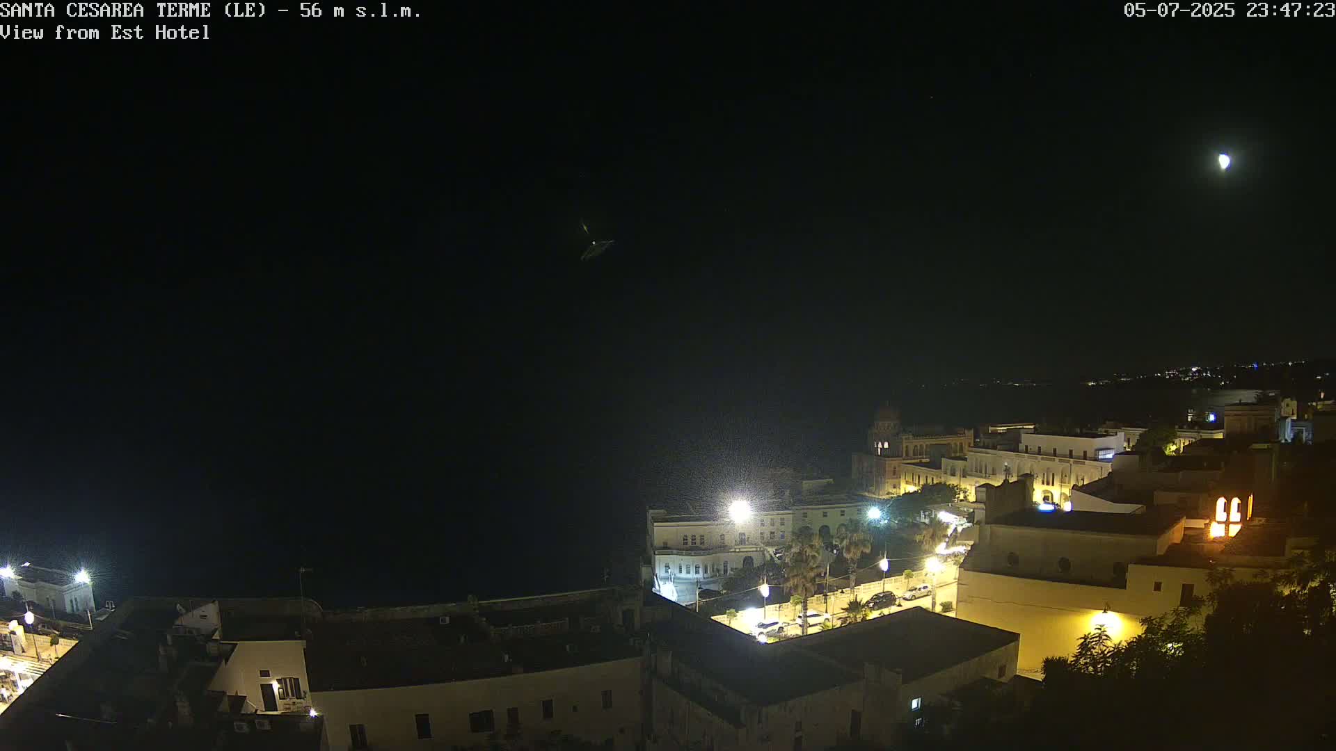Santa Cesarea Terme, Strait of Otranto Live Cam - Lecce, Apulia, Italy