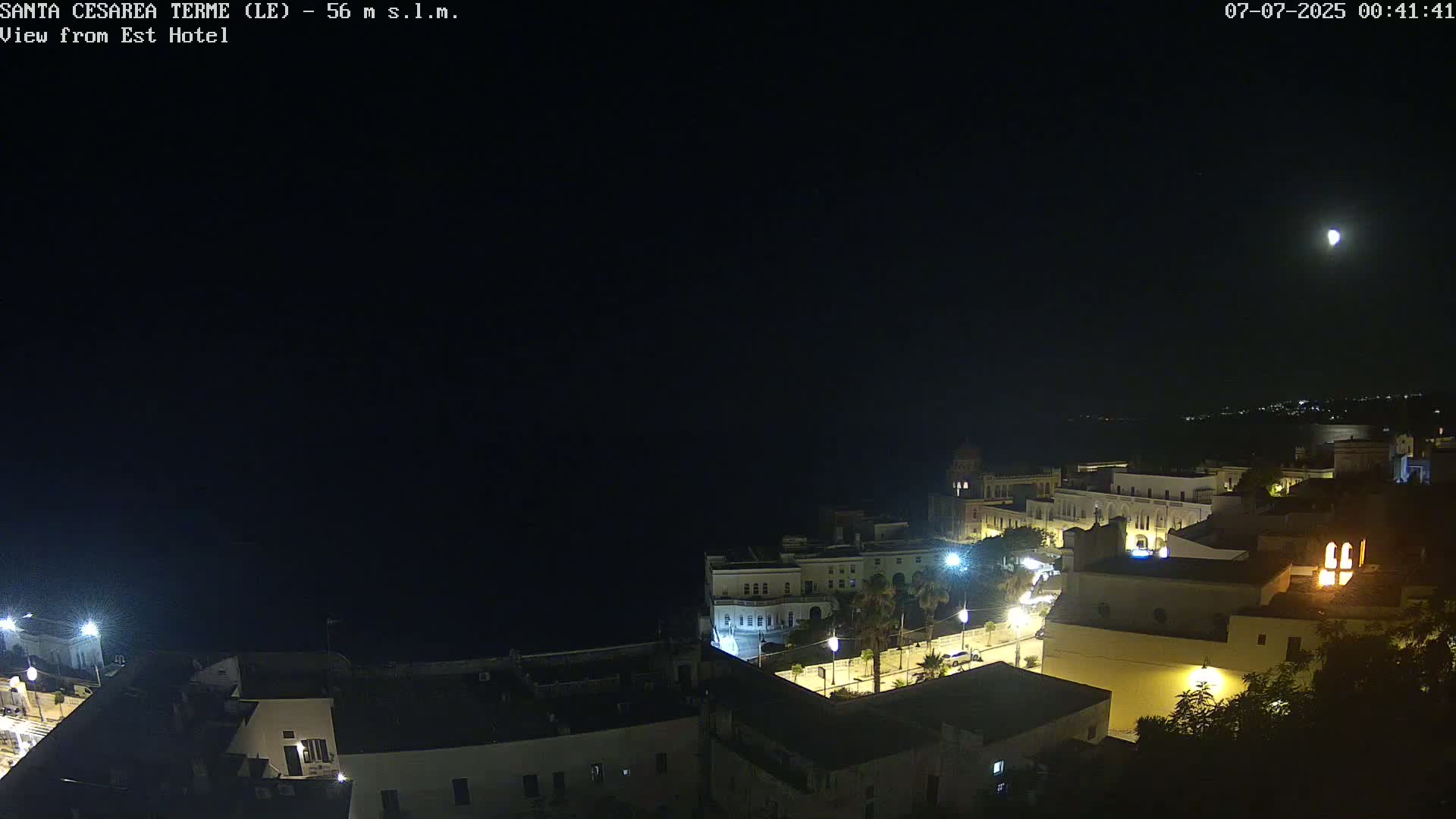 Santa Cesarea Terme, Strait of Otranto Live Cam - Lecce, Apulia, Italy