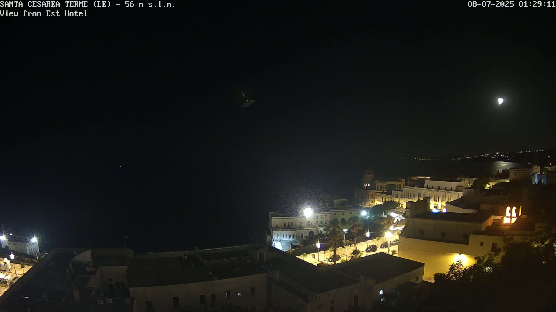 Santa Cesarea Terme, Strait of Otranto Live Cam - Lecce, Apulia, Italy