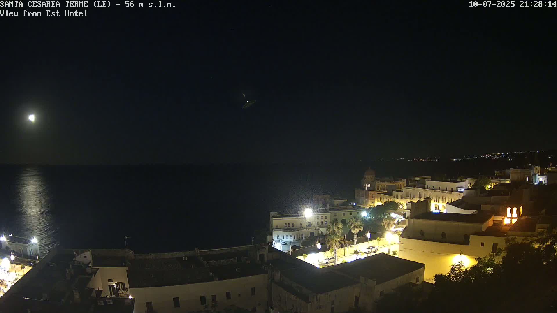 Santa Cesarea Terme, Strait of Otranto Live Cam - Lecce, Apulia, Italy