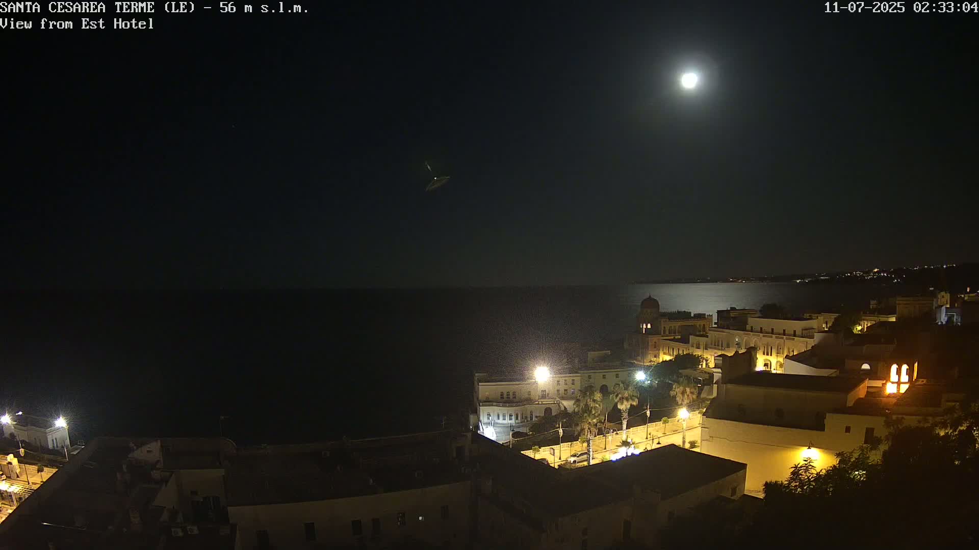 Santa Cesarea Terme, Strait of Otranto Live Cam - Lecce, Apulia, Italy