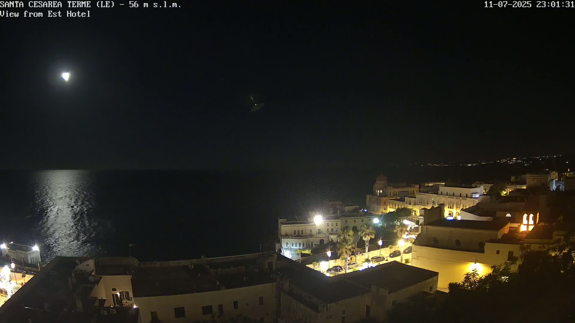 Santa Cesarea Terme, Strait of Otranto Live Cam - Lecce, Apulia, Italy