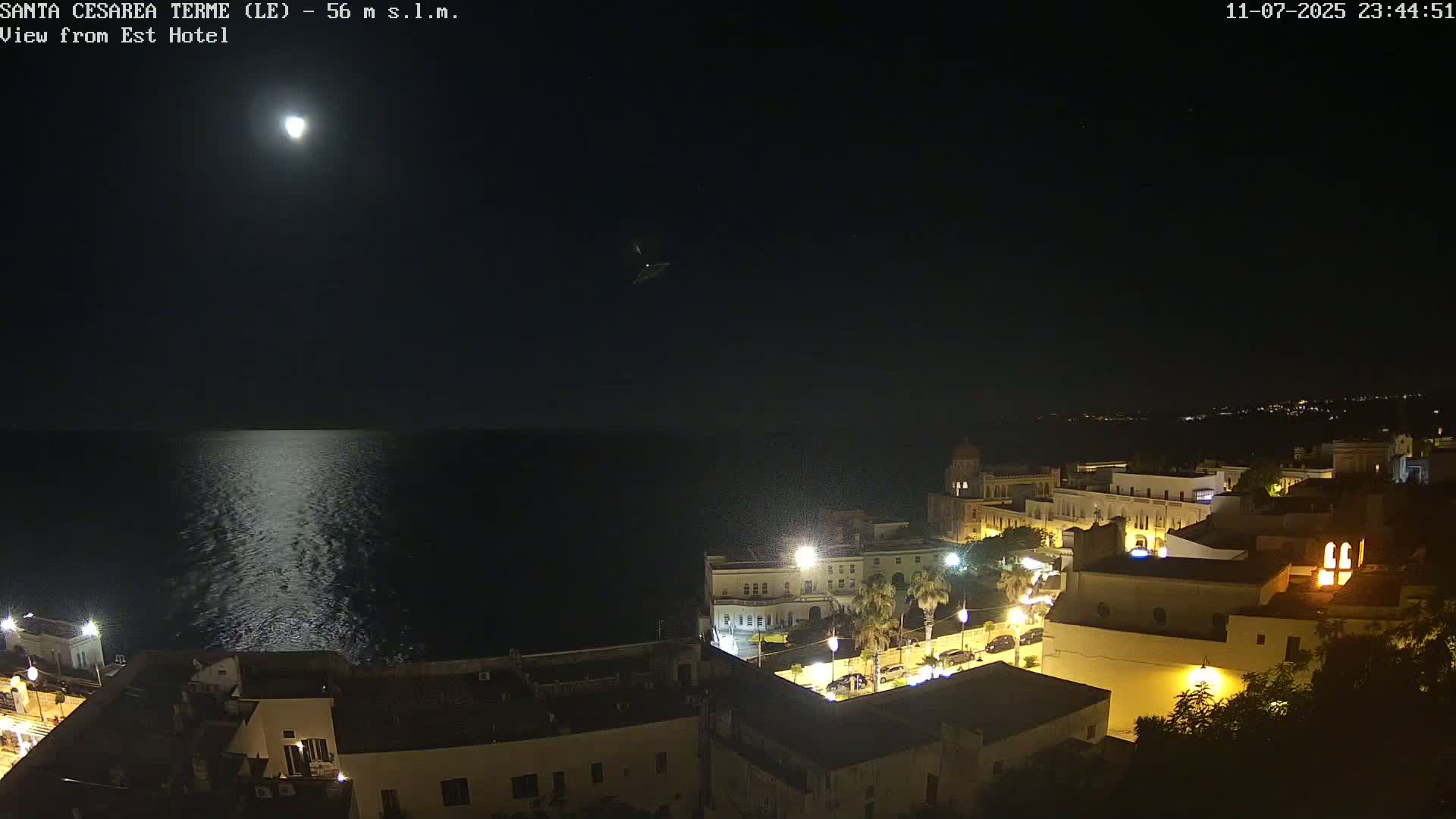 Santa Cesarea Terme, Strait of Otranto Live Cam - Lecce, Apulia, Italy