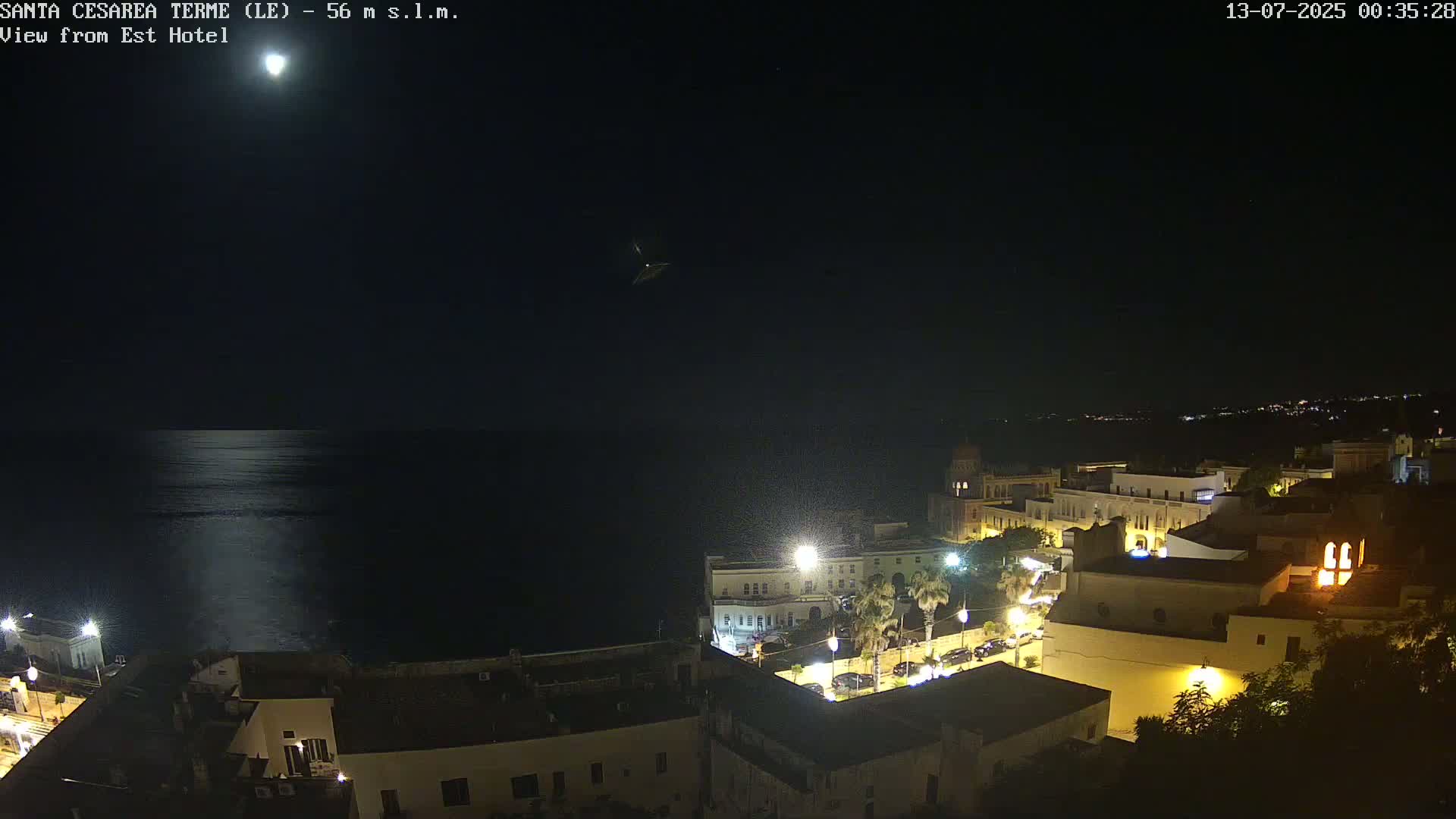 Santa Cesarea Terme, Strait of Otranto Live Cam - Lecce, Apulia, Italy