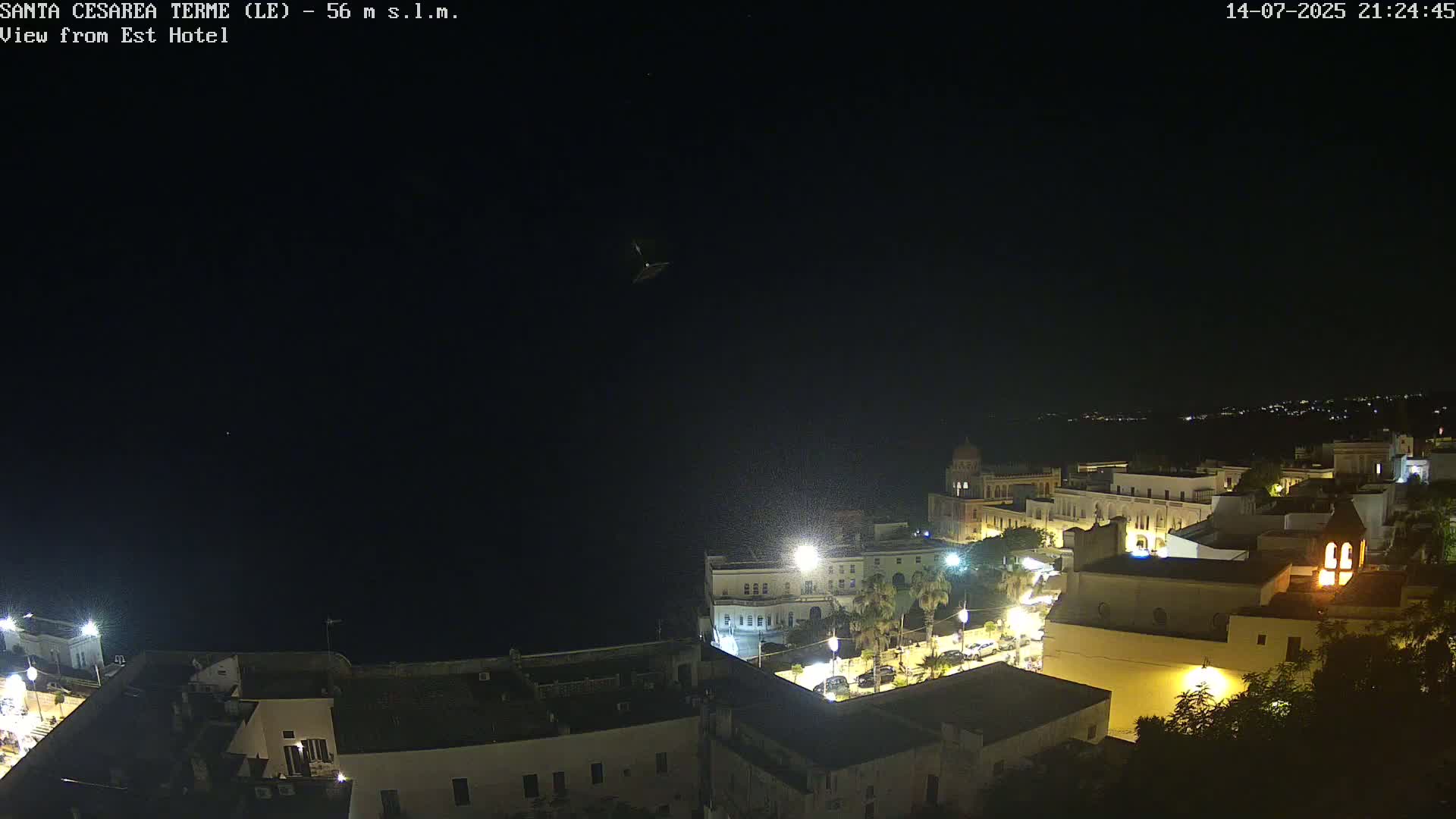 Santa Cesarea Terme, Strait of Otranto Live Cam - Lecce, Apulia, Italy